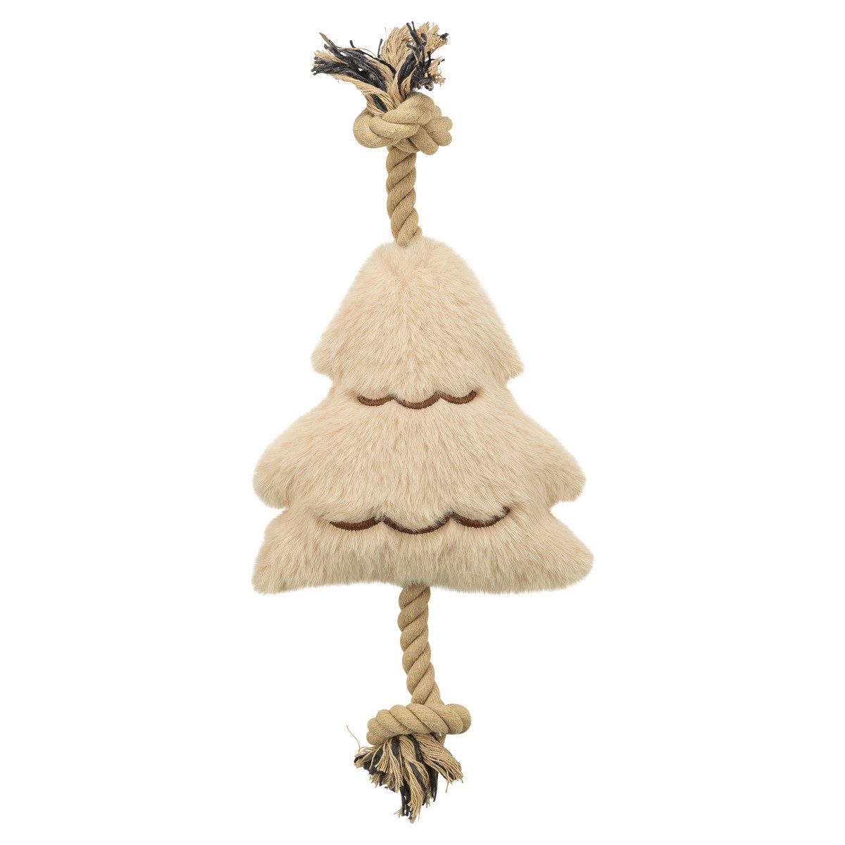 TRIXIE Tierkuscheltier Hundespielzeug Weihnachtsbaum mit Tau beige günstig online kaufen