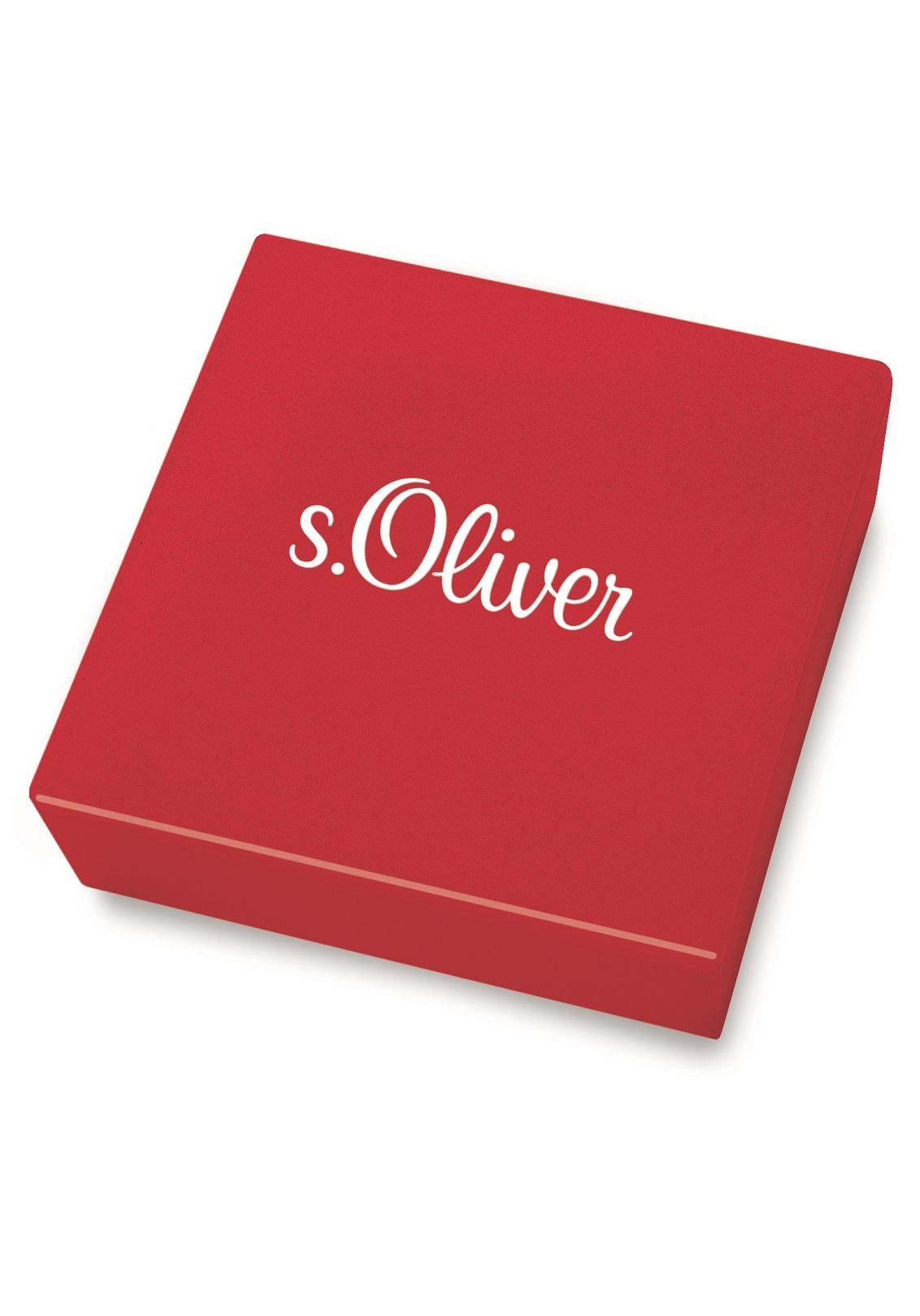 s.Oliver Armband, mit Glasstein