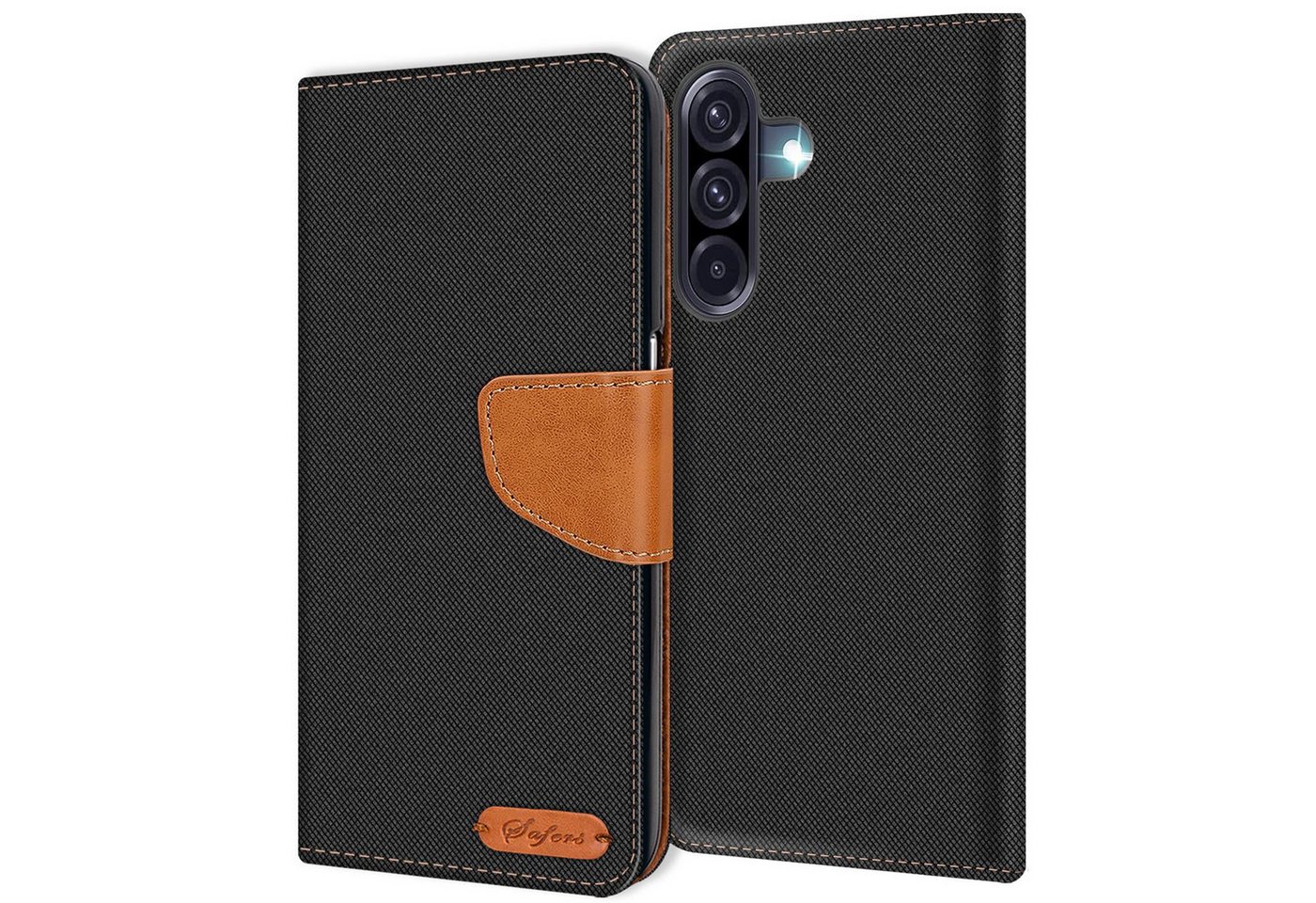 CoolGadget Handyhülle Flip Case Wallet Cover Book Tasche für Samsung Galaxy A17 5G, Handy Tasche mit Kartenfach Book Schutzhülle