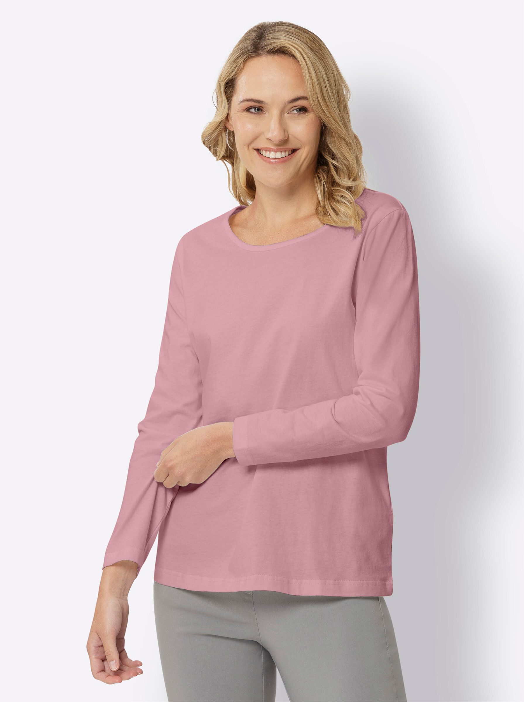 Classic Basics Langarmshirt "Langarm-Shirt", (1 tlg.) günstig online kaufen