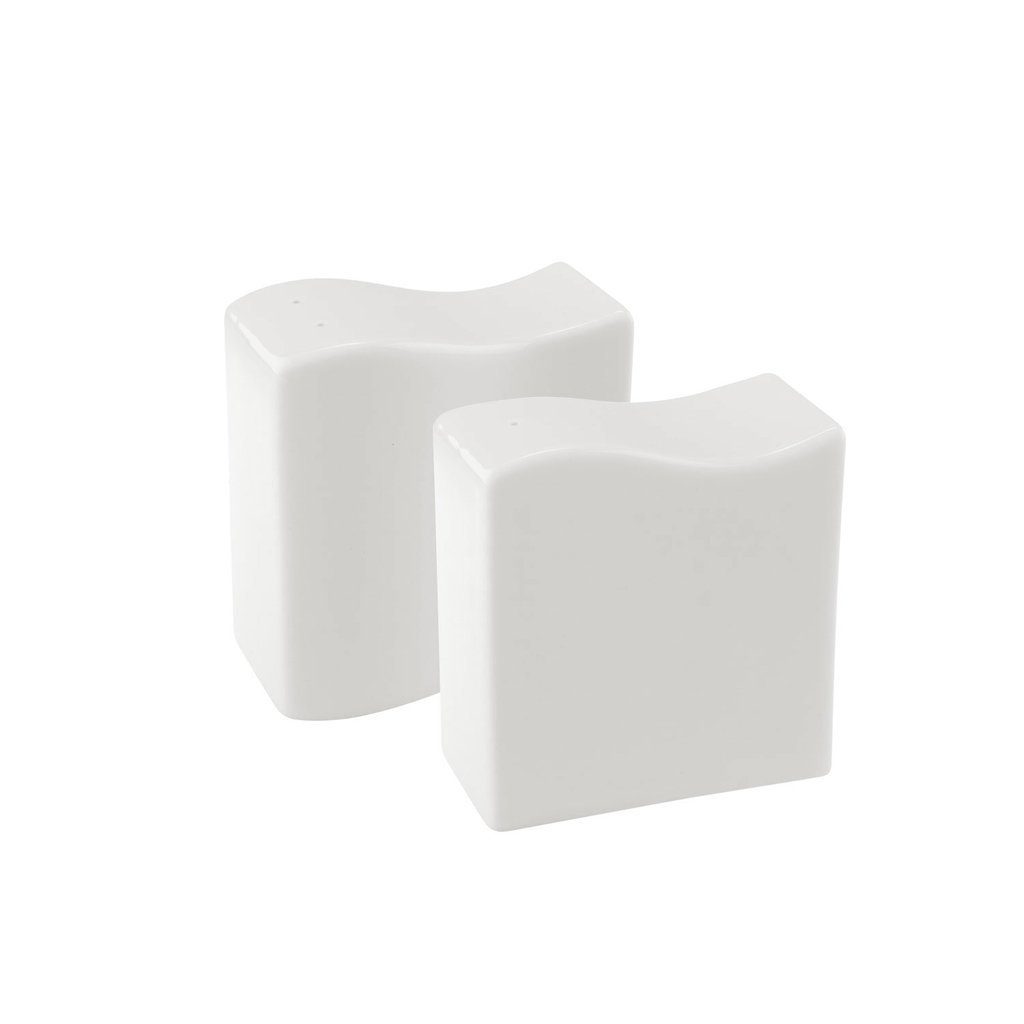 Villeroy & Boch Salz- / Pfefferstreuer NewWave Salz- und Pfefferstreuer, (Set, 2-tlg), Premium Porcelain, 2 Stck, mikrow.- & spülm.sicher