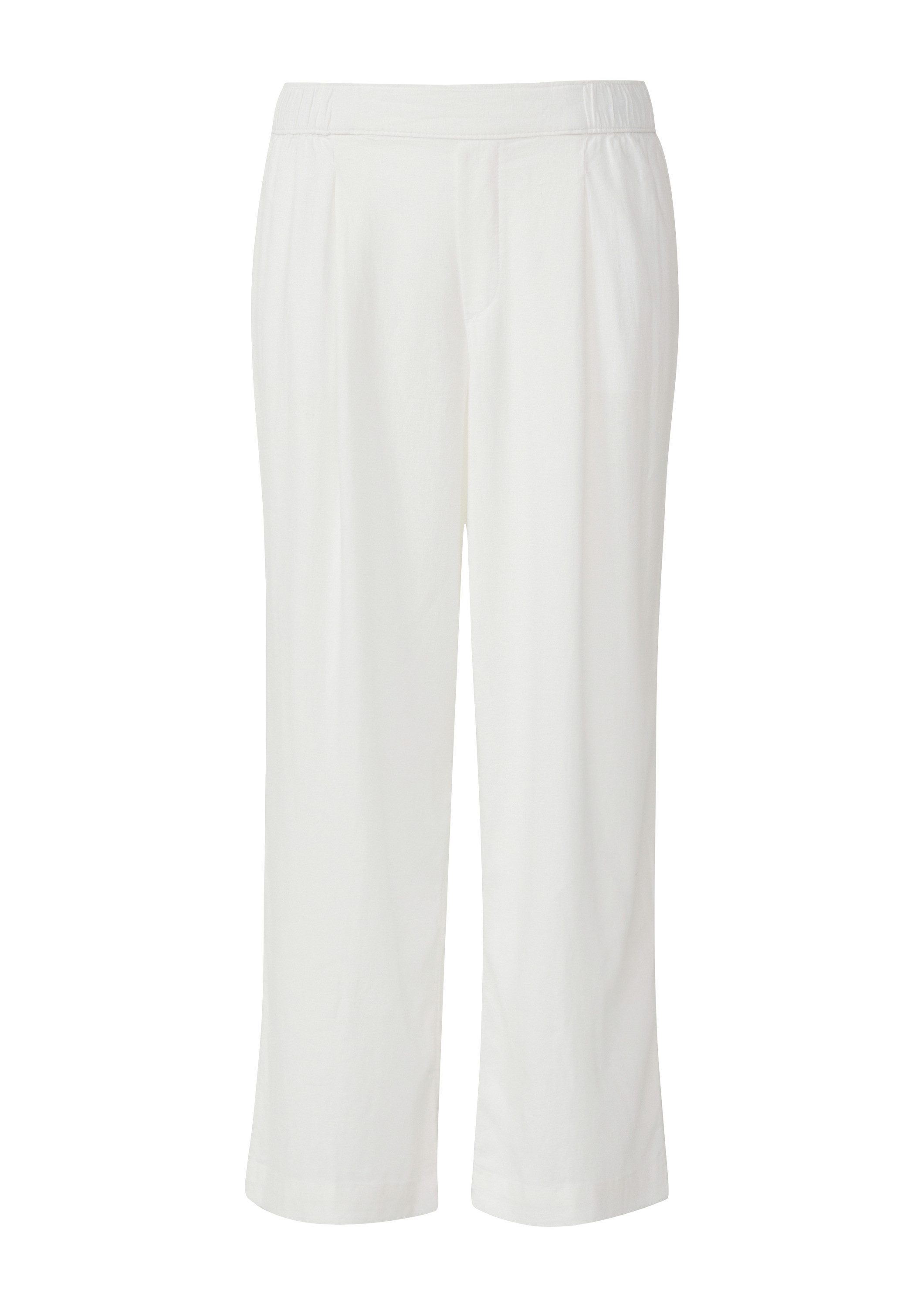 s.Oliver Culotte Hose Culotte aus Leinenmix im Relaxed Fit günstig online kaufen