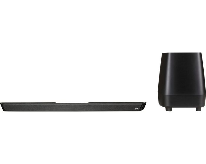 Polk MagniFi 2 Soundbar (Bluetooth WLAN (WiFi) kabelloser Subwoofer Chromecast Sprachsteuerung mit Google Assistant)