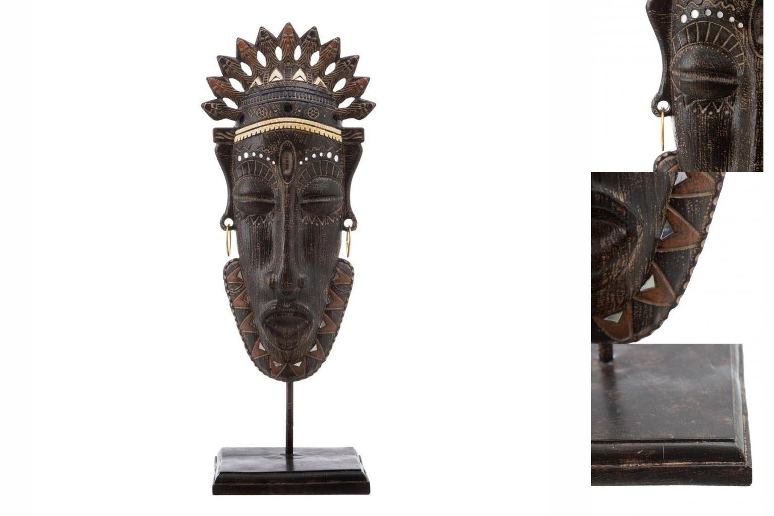 Bigbuy Dekoobjekt Deko-Figur 22 x 16 x 57 cm Afrikanerin