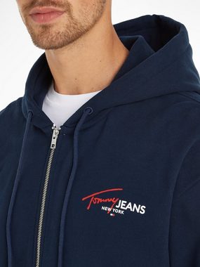Tommy Jeans Kapuzensweatjacke TJM RLX COLOR POP SPRAY HOOD EX mit großem Print auf dem Rücken