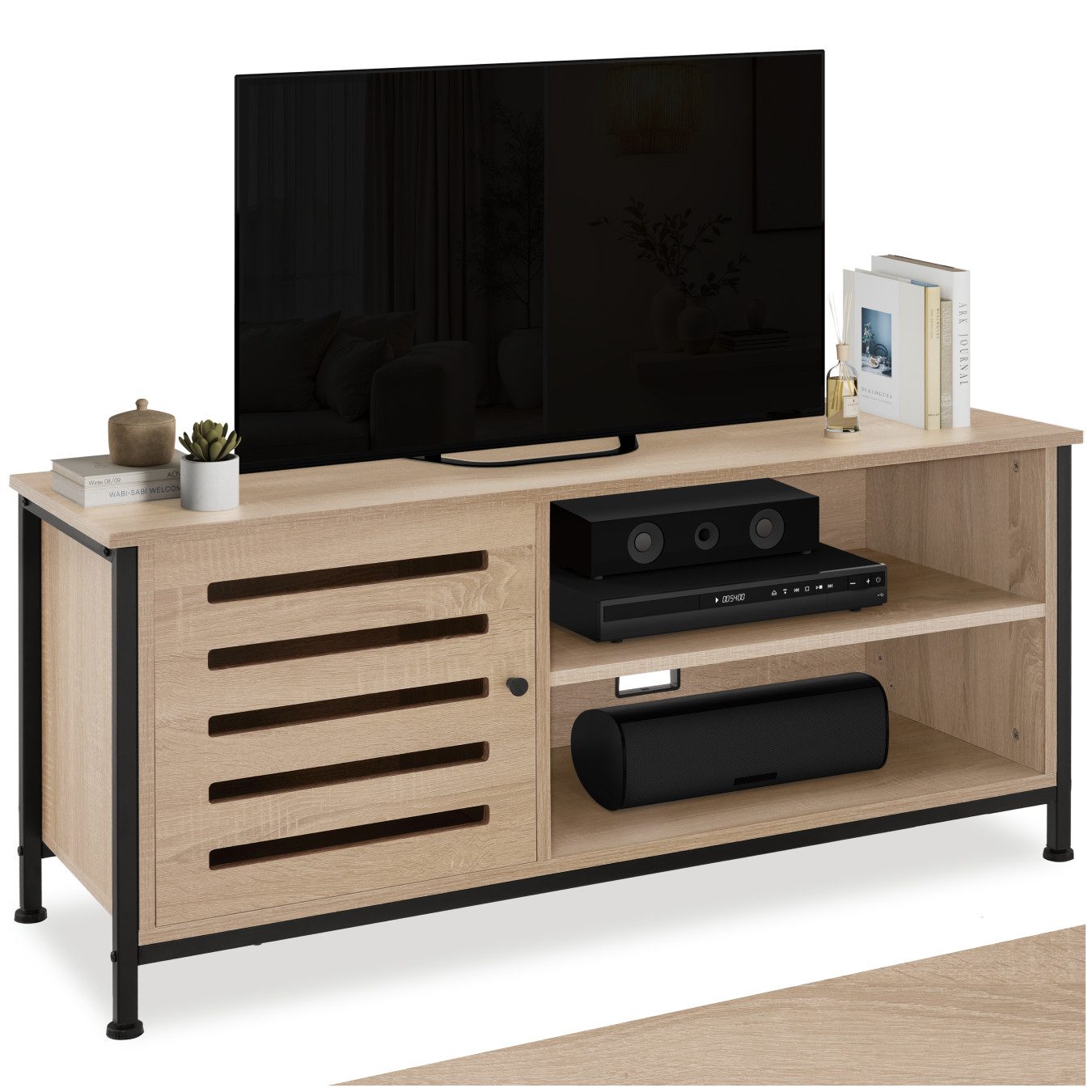 tectake Lowboard TV-Board, Industrial Style günstig online kaufen