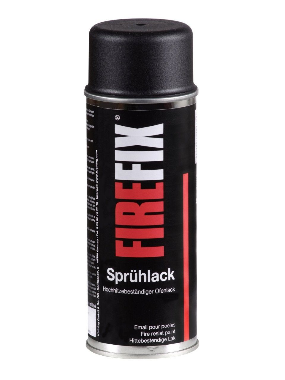Firefix Backofenrost FireFix Senotherm Ofenspray schwarz 400 ml