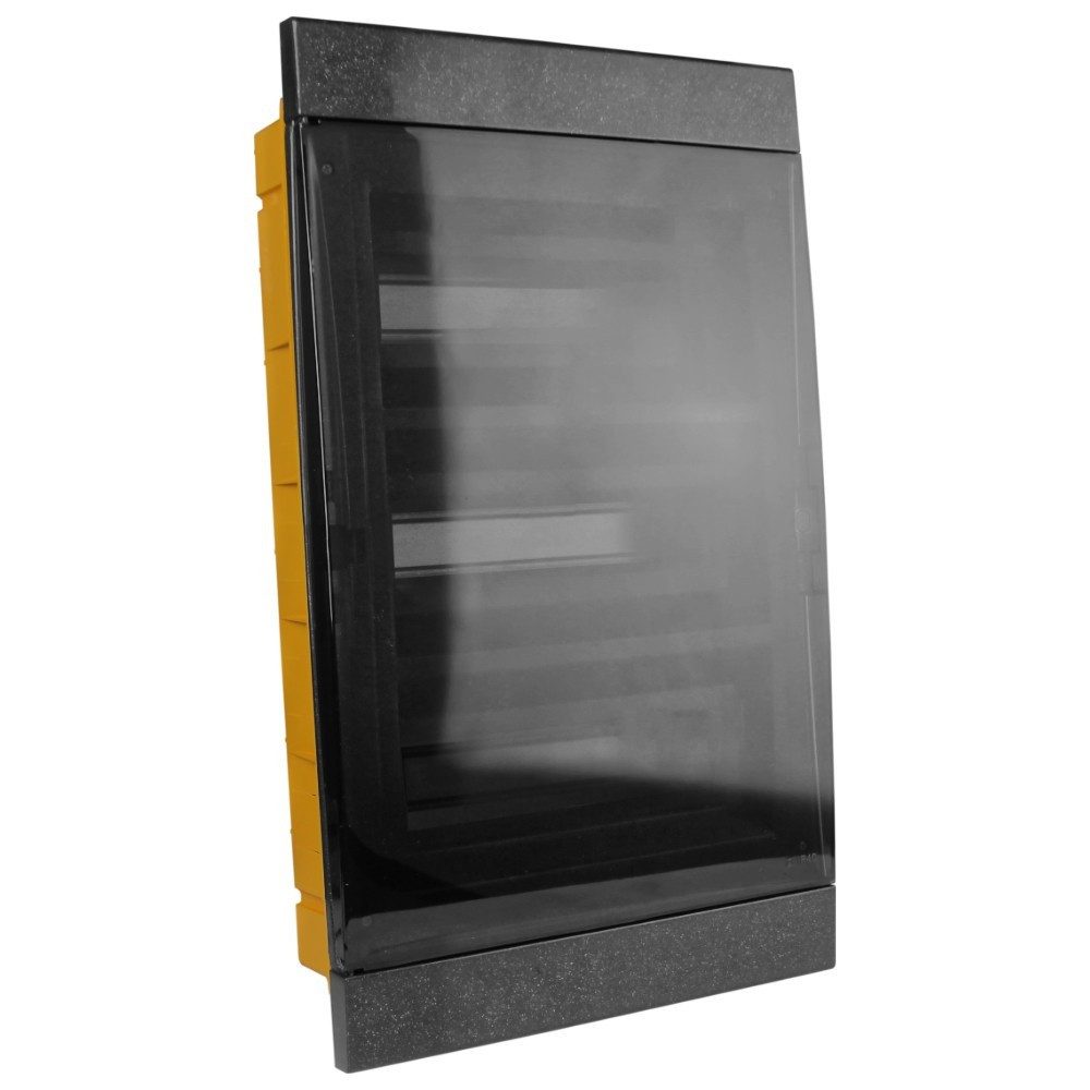 Marlanvill Verteilerbox Unterputz Verteilerkasten IP40 36/39 Module schwarz 970.36.N M-L 1152