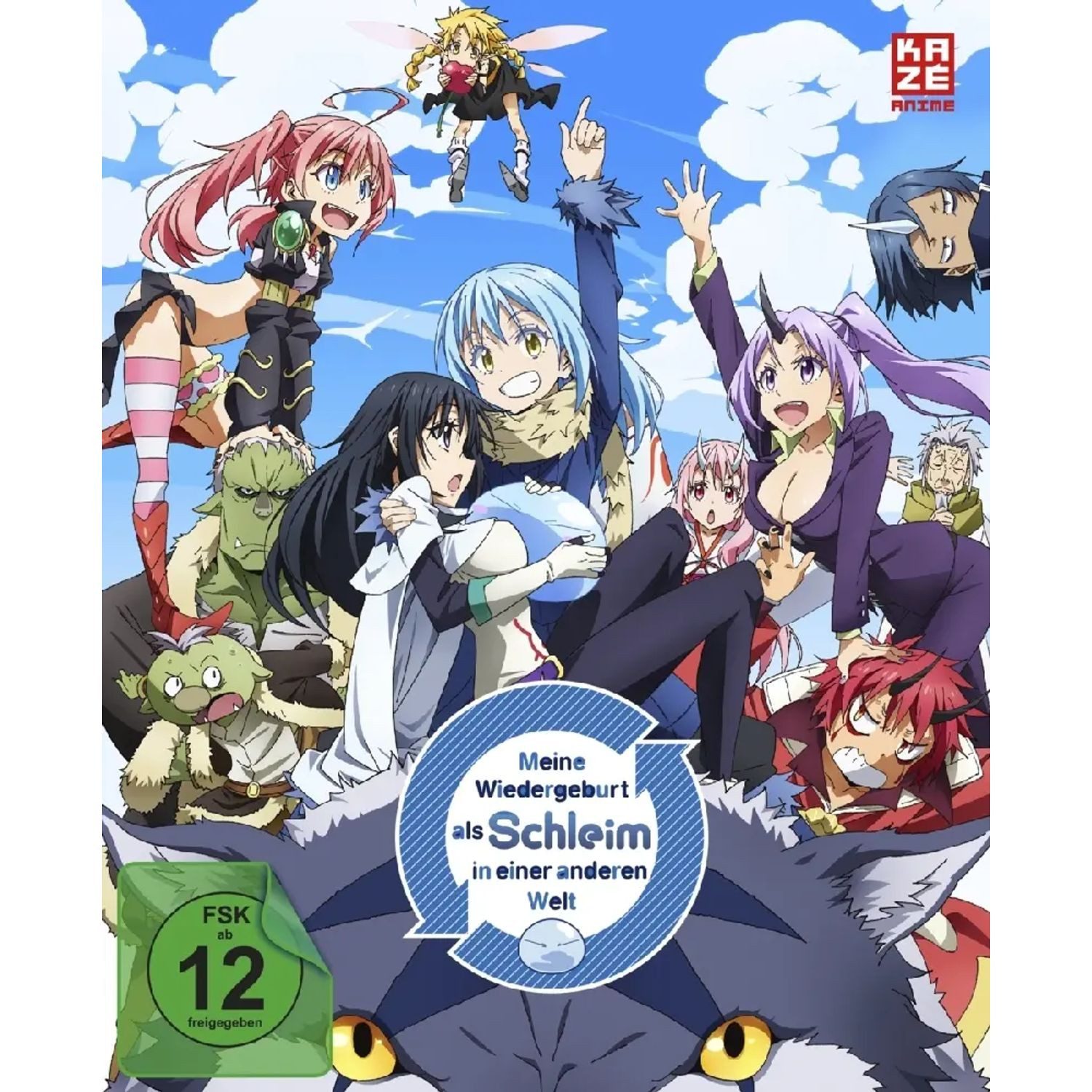 Crunchyroll Blu-ray Meine Wiedergeburt als Schleim - Gesamtausgabe,4 Blu-ray