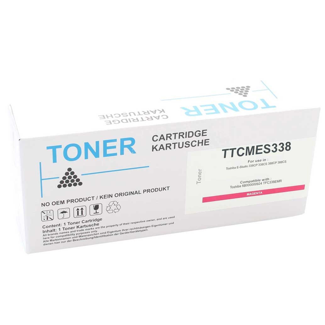 ABC Tonerkartusche Kompatibler Toner Magenta 6000 Seiten für Toshiba E-Studio 338CP 338CS