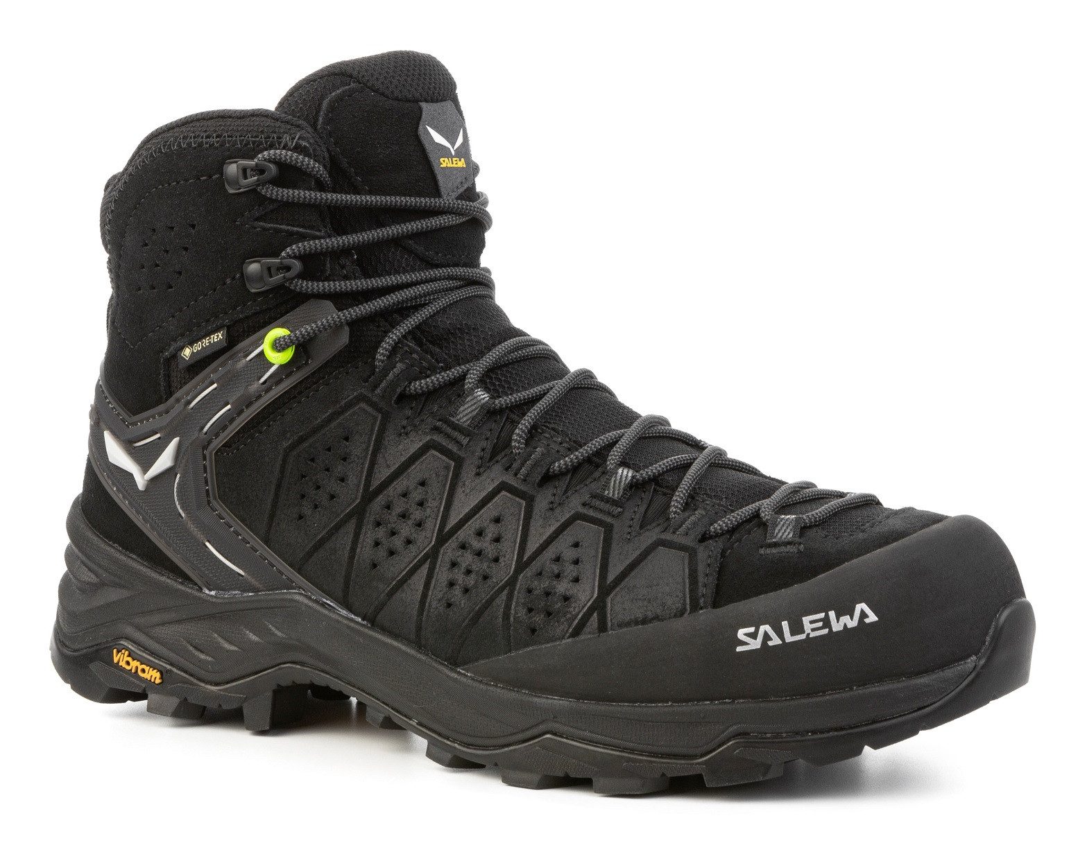 Salewa MS Alp Trainer 2 Mid GTX (Alpin, wasserdicht) schwarz Herren Wanderschuh