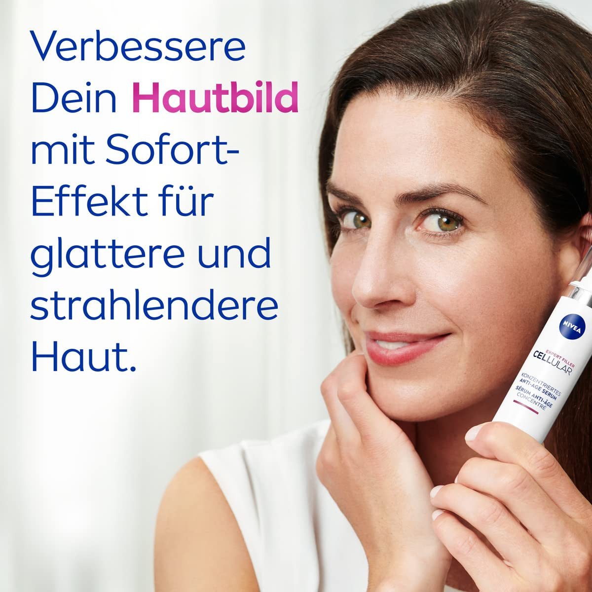Nivea Anti-Falten-Serum Cellular Expert Filler Konz. Anti-Age Serum mit Hyaluronsäure 40ml