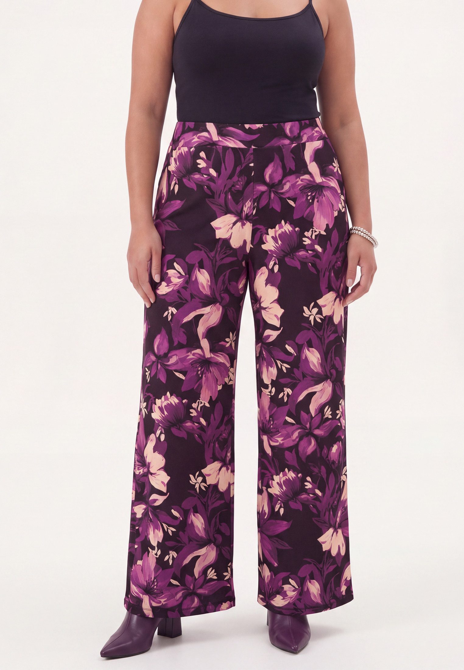 YOEK Bootcuthose Damen Hose Flare Fit