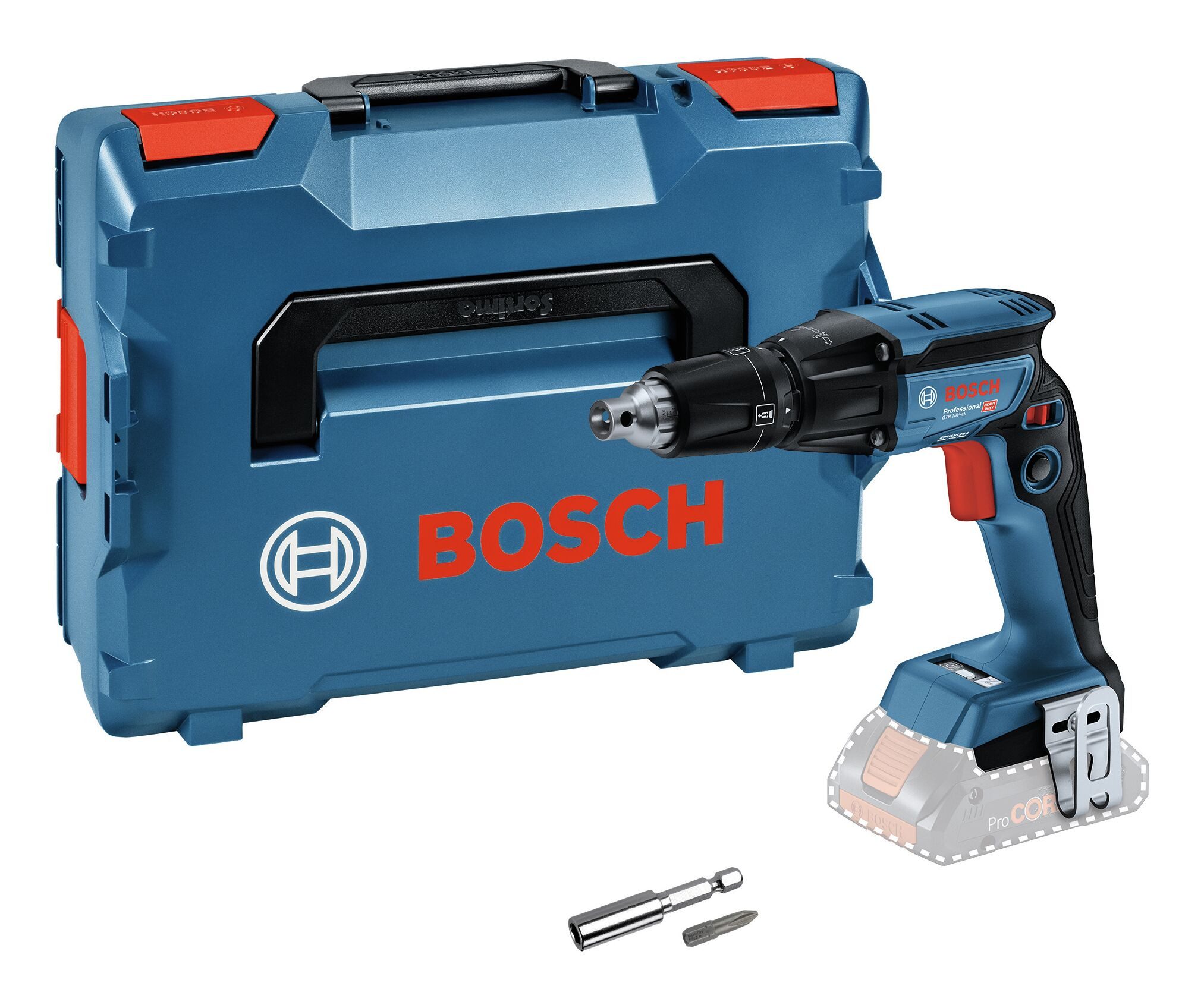 BOSCH Akku-Trockenbauschrauber GTB 18V-45, 4500 U/min, Ohne Akku - in L-BOXX 136