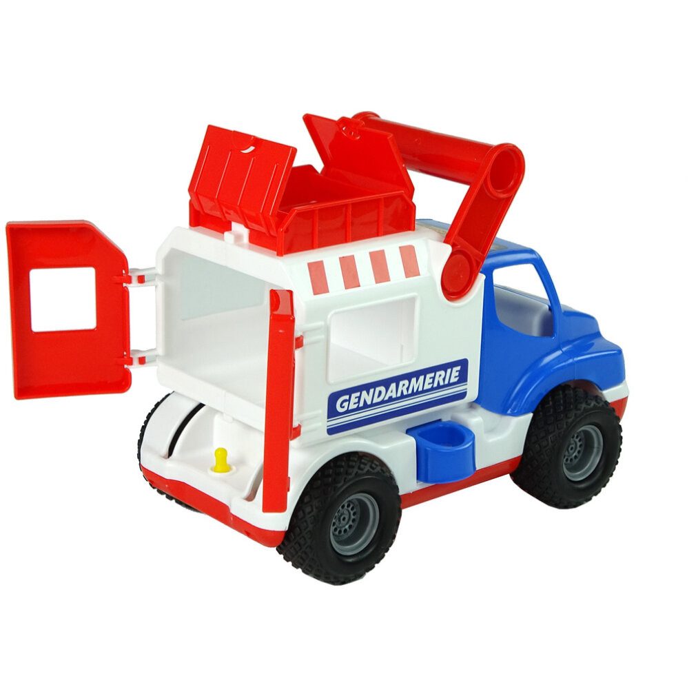 WADER QUALITY TOYS Spielzeug-Boot Gendarmerie ConsTruck 46536