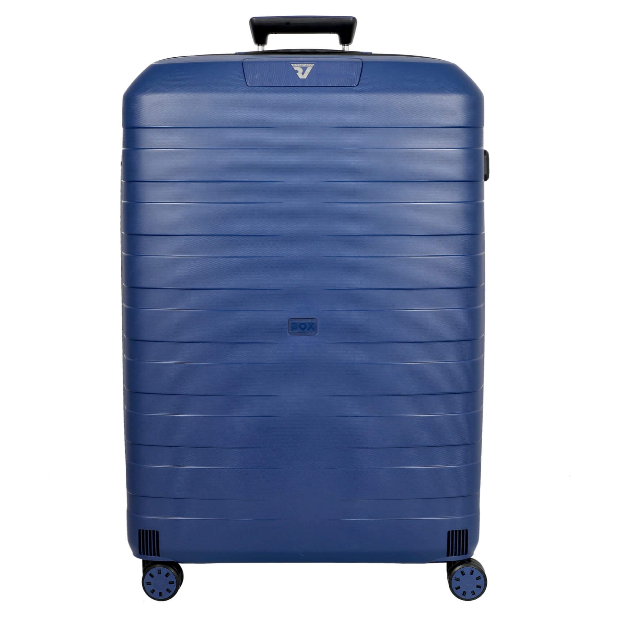 RONCATO Koffer Box Sport 2.0 - 4-Rollen-Trolley L 78 cm (nero/navy), 4 Rollen