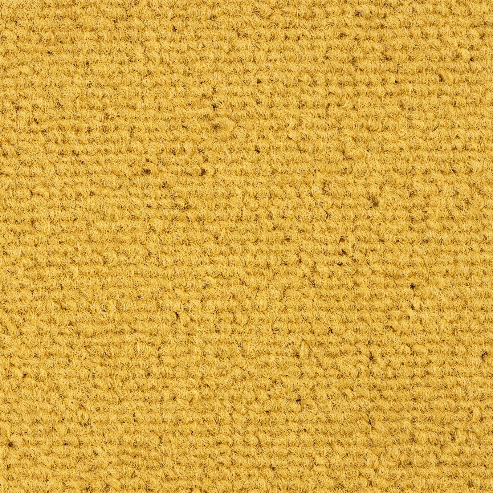 Fliese, Bodenschutz, Gelb Karat, verschiedene Teppichfliese Farben, Nottingham, Höhe: 5.2 mm 50x50 cm,