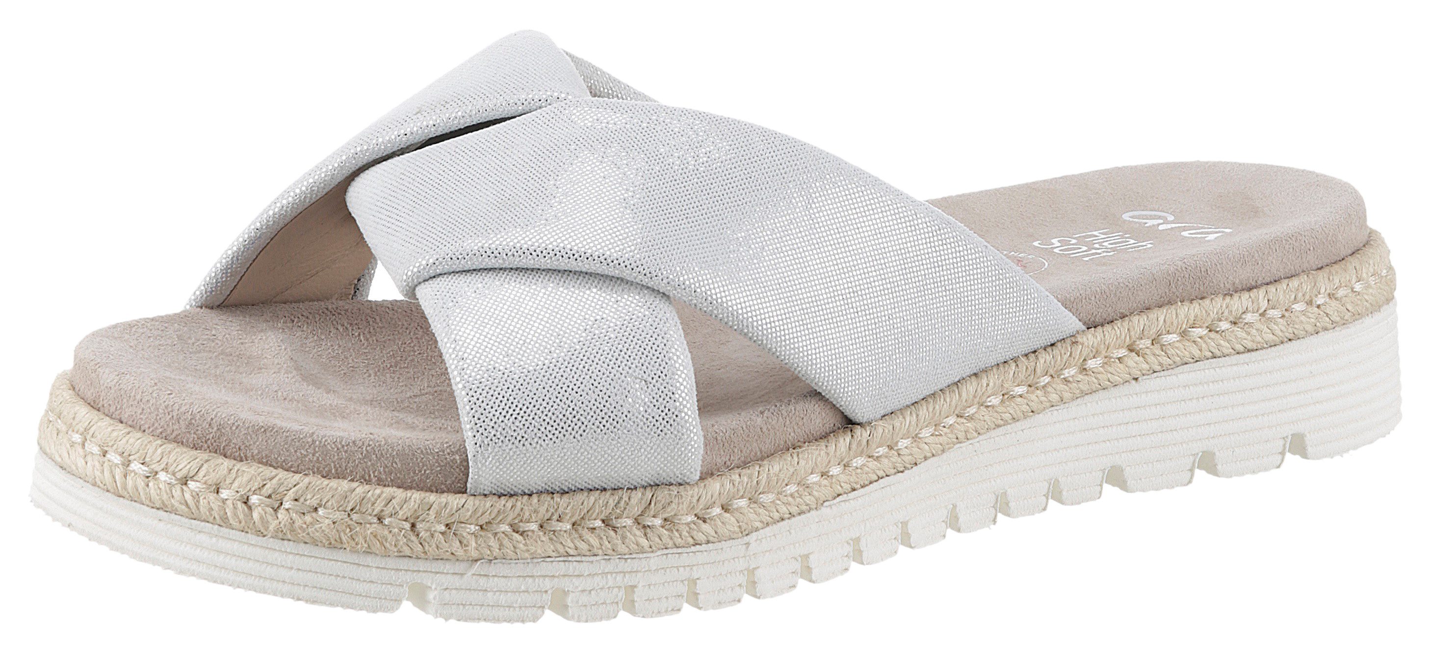 Ara JAMAIKA Pantolette, Plateau, Schlappen, Schlupfschuh, günstig online kaufen