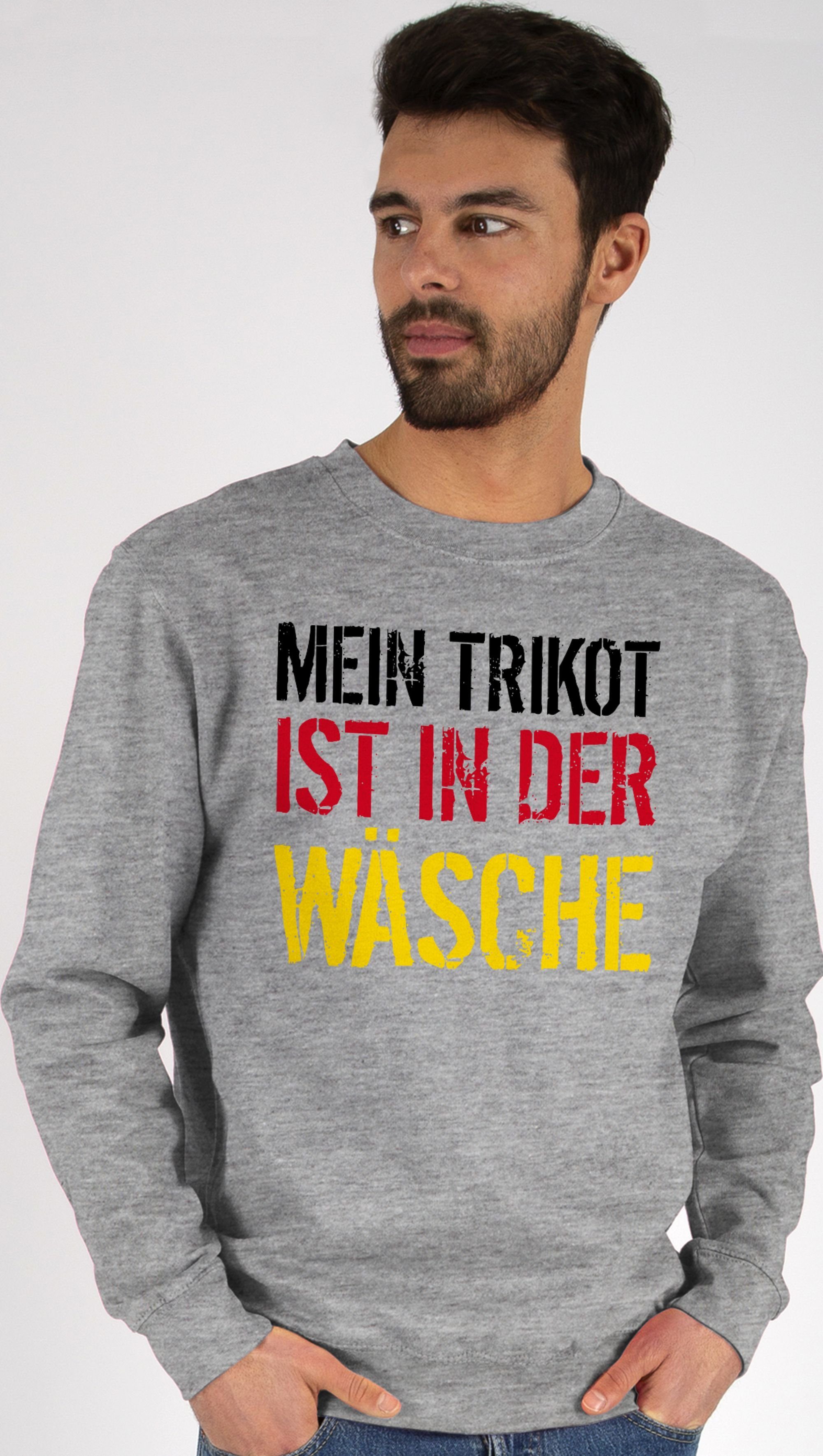 Shirtracer Sweatshirt »Mein Trikot ist in der Wäsche WM Deutschland