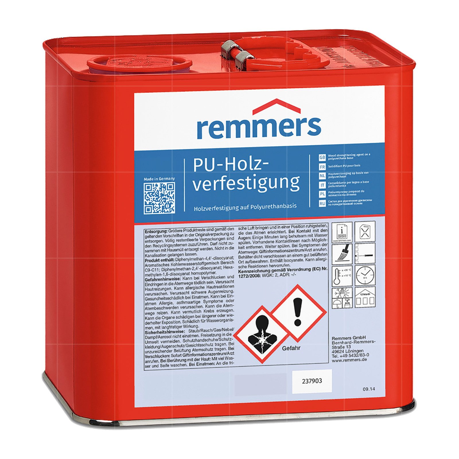 Remmers Epoxidharz PU-HOLZVERFESTIGUNG - 0.75 LTR
