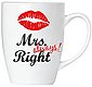 BRUBAKER Tasse »2er-Set Kaffeetassen Mr. Right & Mrs. Always Right«, Keramik, Kaffeebecher in Geschenkpackung mit Grußkarte, Becher Tassen Geschenkset für Paare, Bild 6