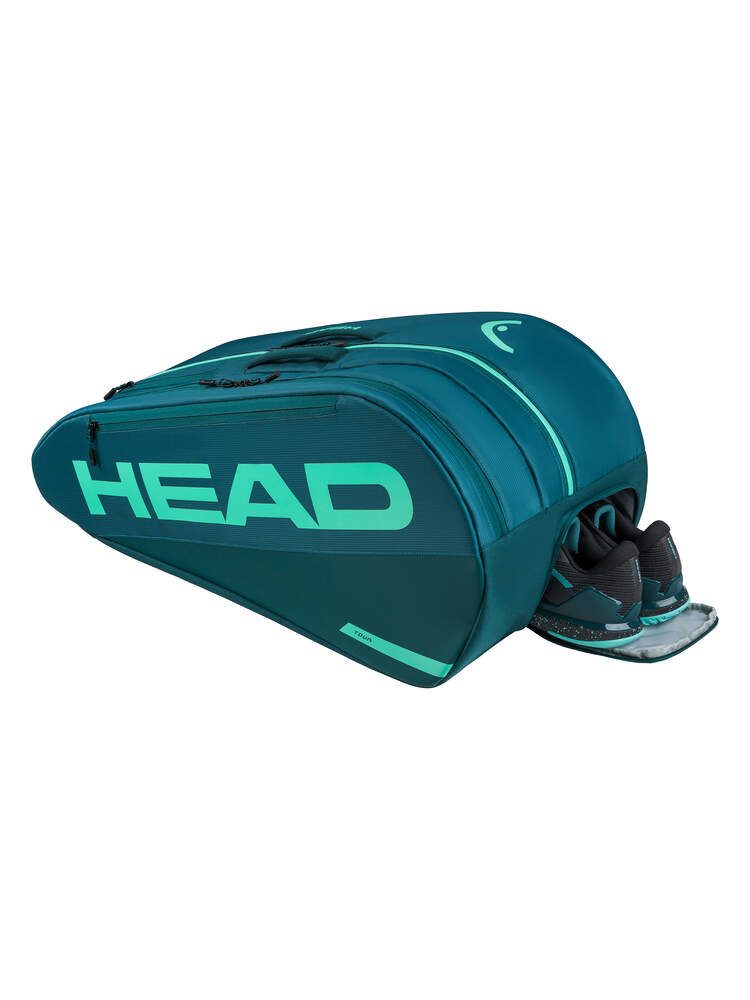 Head Sporttasche Tennis-Racketbag Tour Racquet Bag L (Schlägertasche, 2 Hauptfächer)