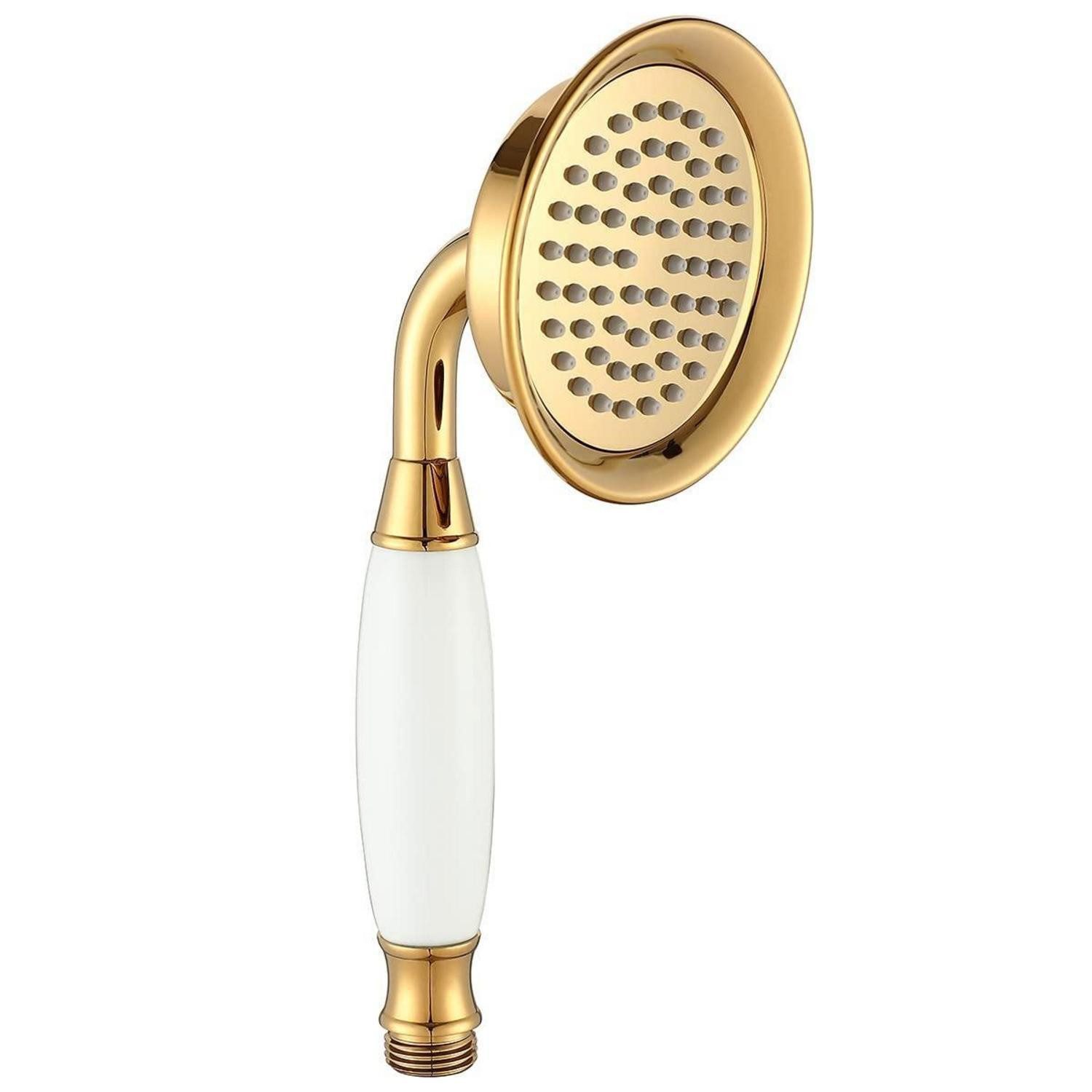 LuxusKollektion Handbrause Handbrause Duschkopf golden groß