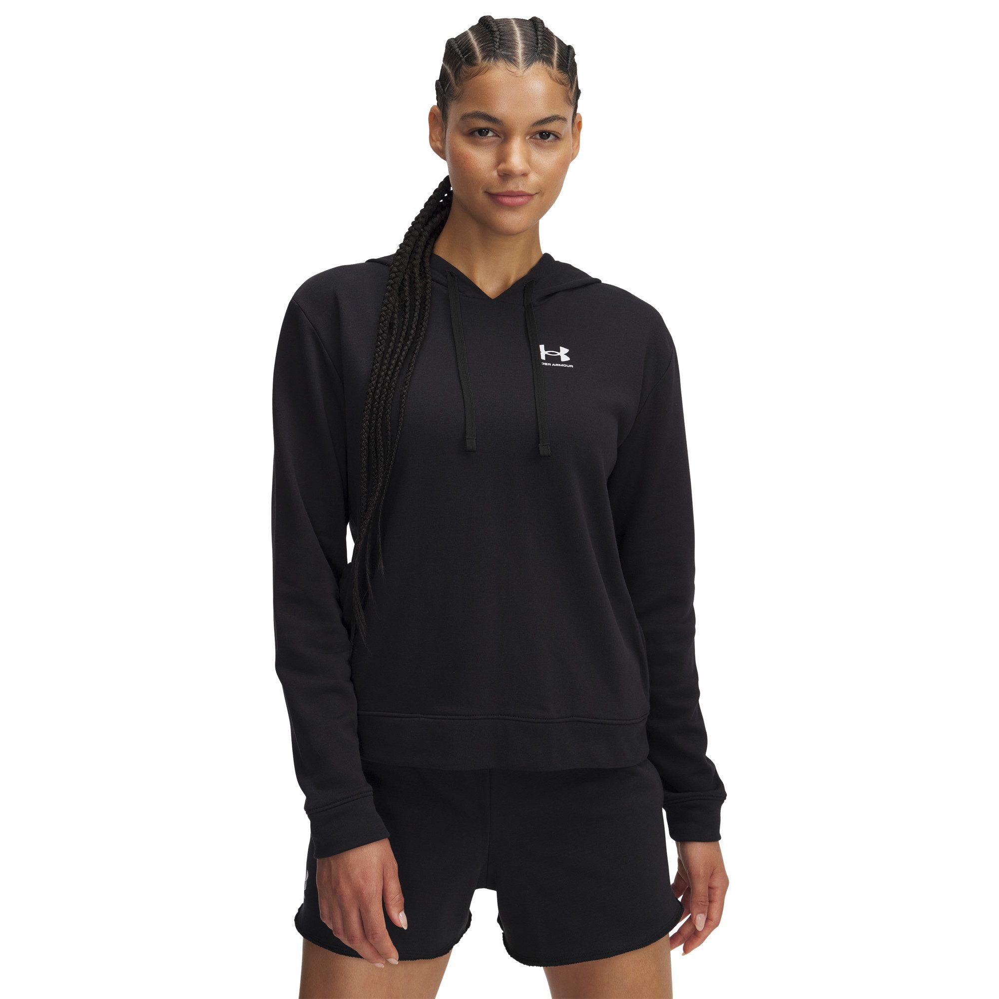 Kapuzenpullover Under Armour Damen Sweatshirt Rival Terry Hoodie 6005511