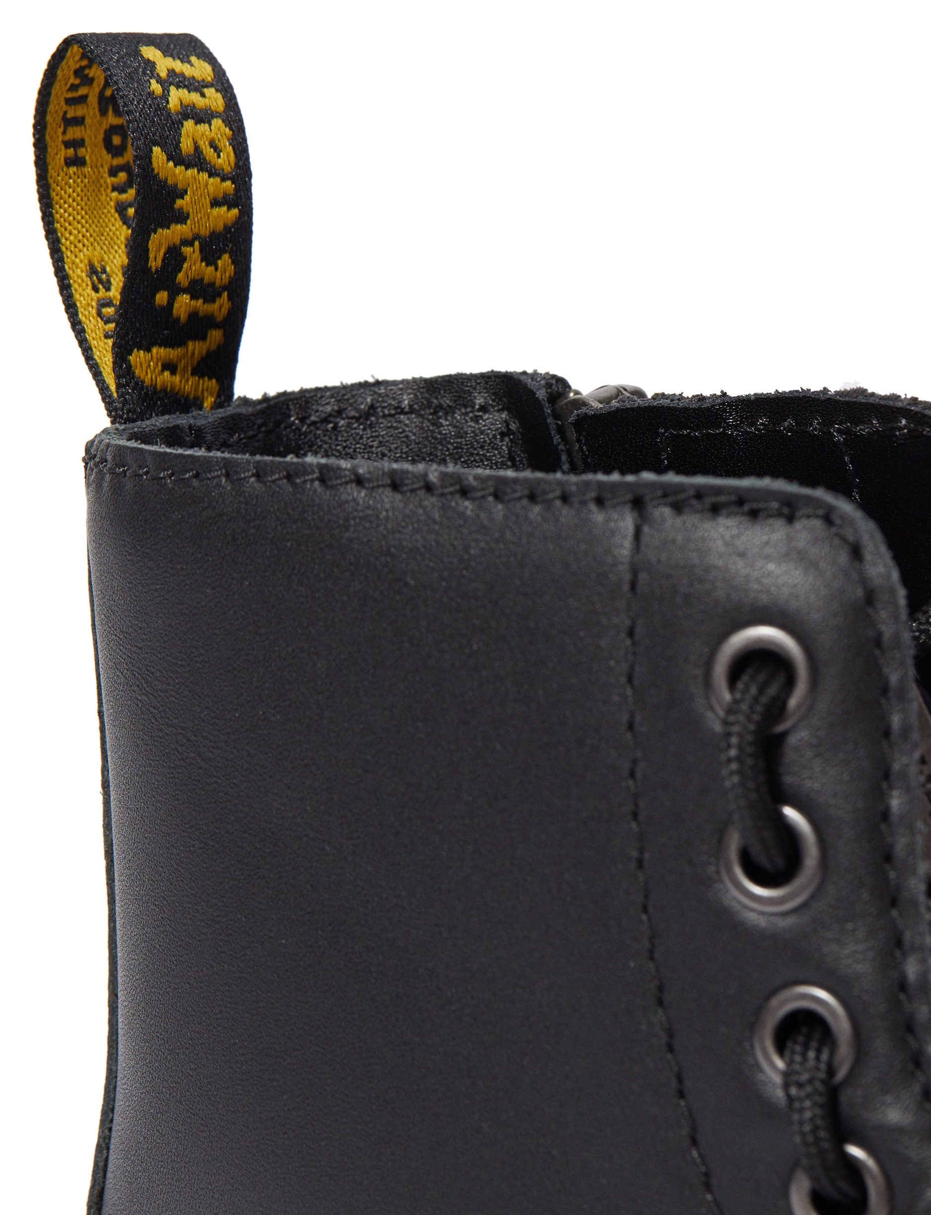 DR. MARTENS 1461 Pascal 8 Eye Boot Schlupfboots Festivalboots, Schlupfboots mit Vorder-Reißverschluss