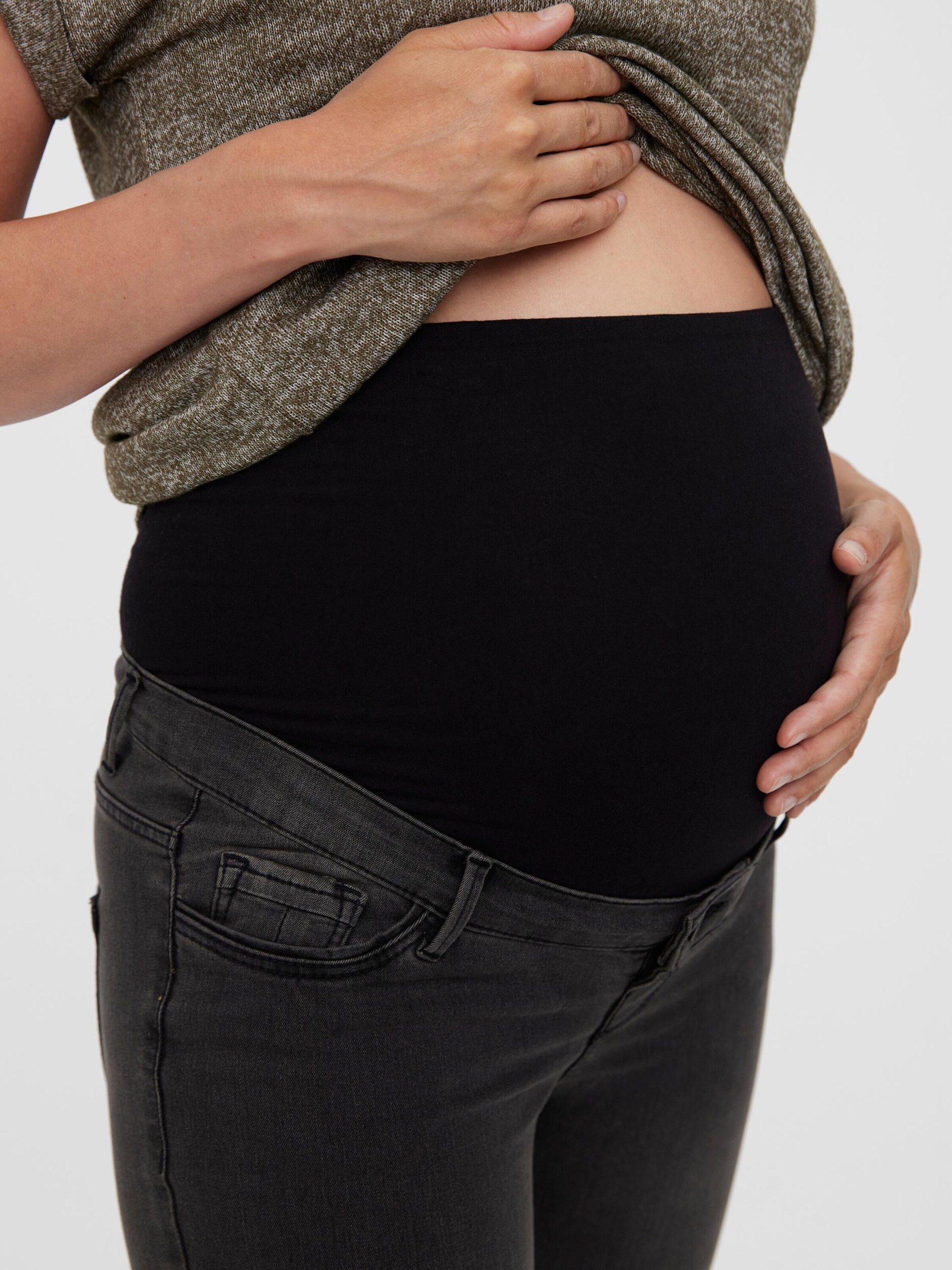 Maternity Details TANYA (1-tlg) Vero Regular-fit-Jeans Plain/ohne Moda