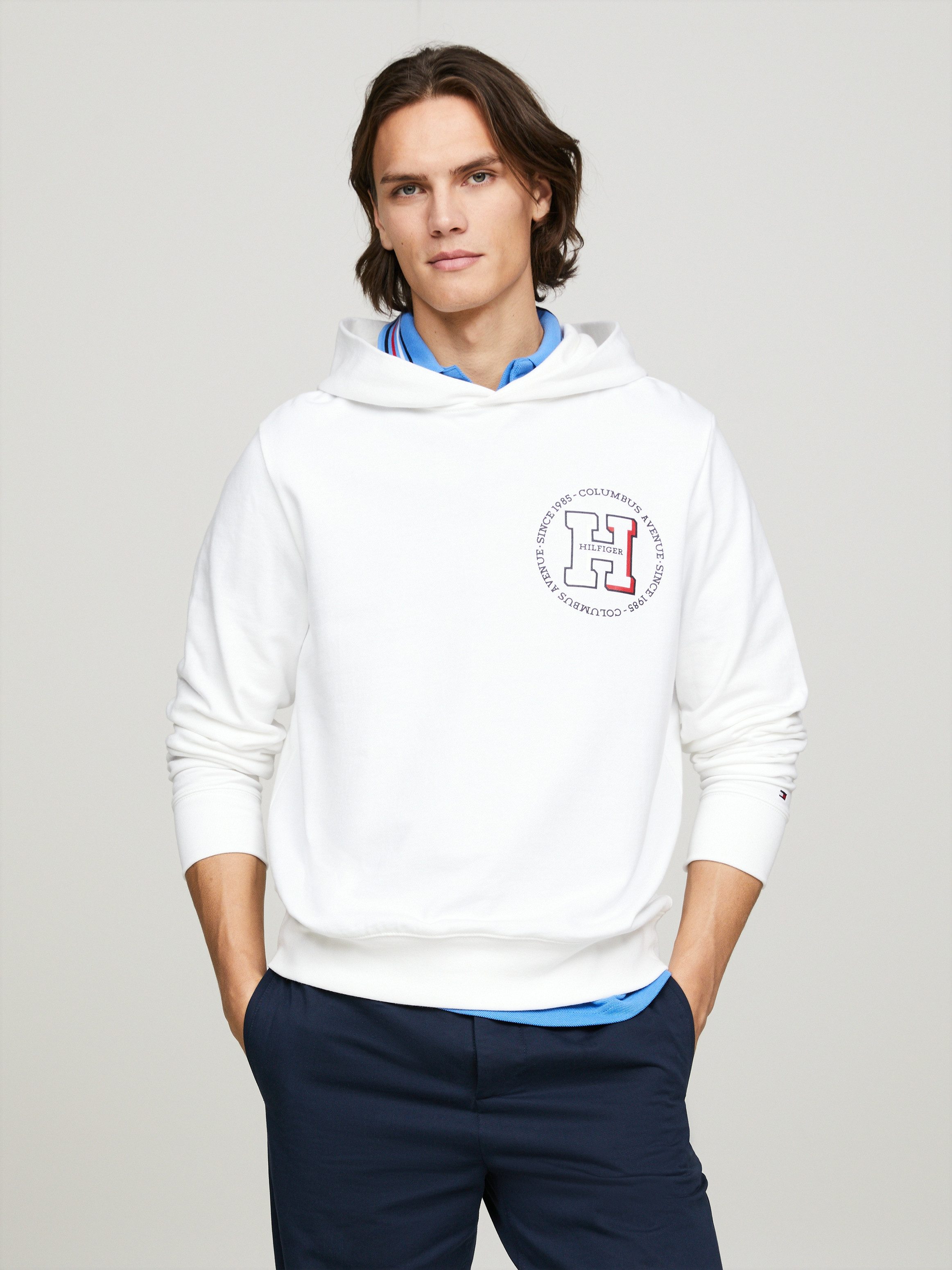 Tommy Hilfiger Hoodie HILFIGER H ROUNDEL günstig online kaufen