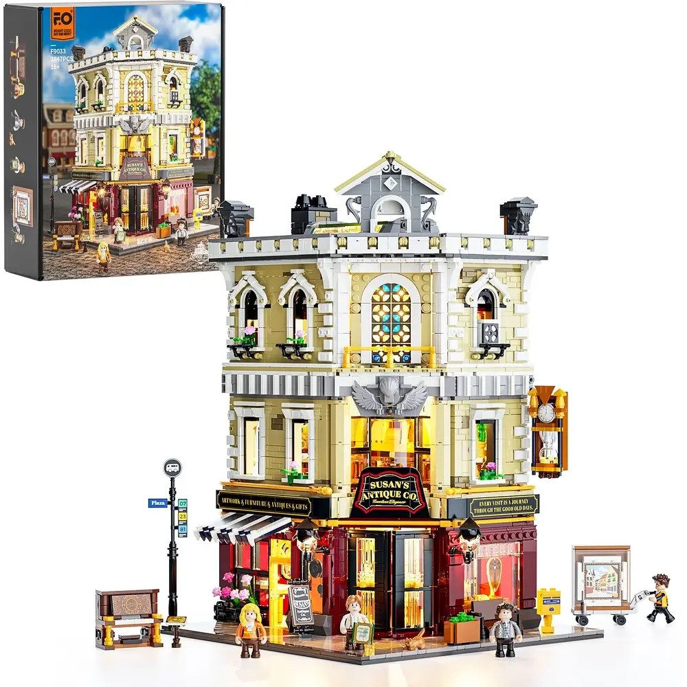 Vedes Lumibricks Antiquitätenladen Konstruktions-Spielset