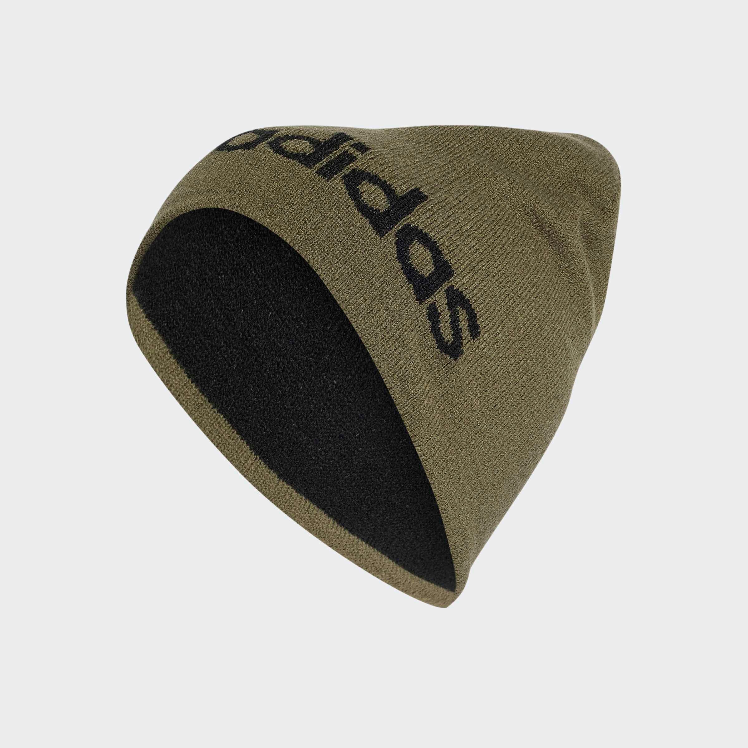 adidas Sportswear Beanie LINEAR BEANIE mit Strickmaterial, leichte Konstruktion, passgenauer Sitz
