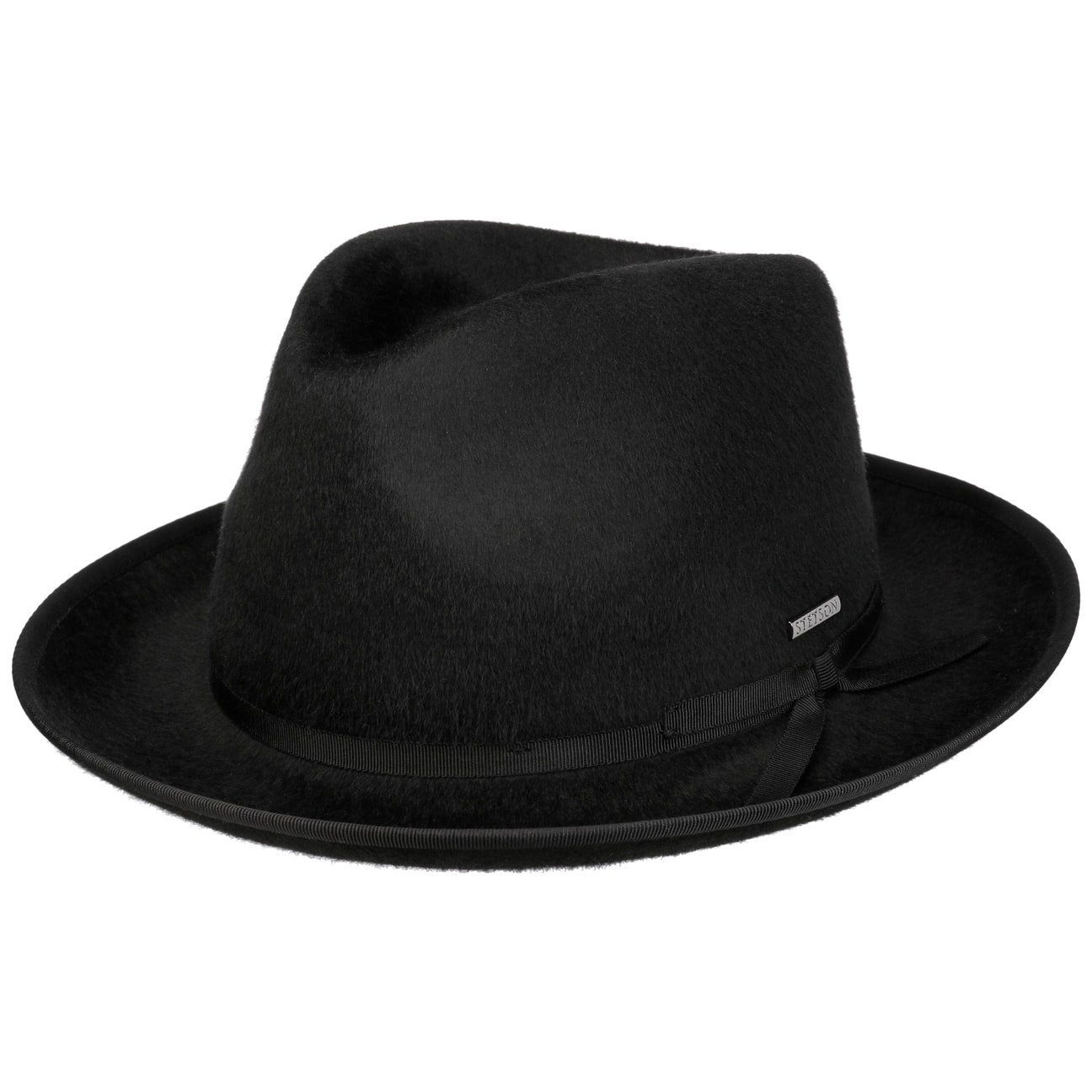 Stetson Filzhut (1-St) Wollfilzhut mit Ripsband