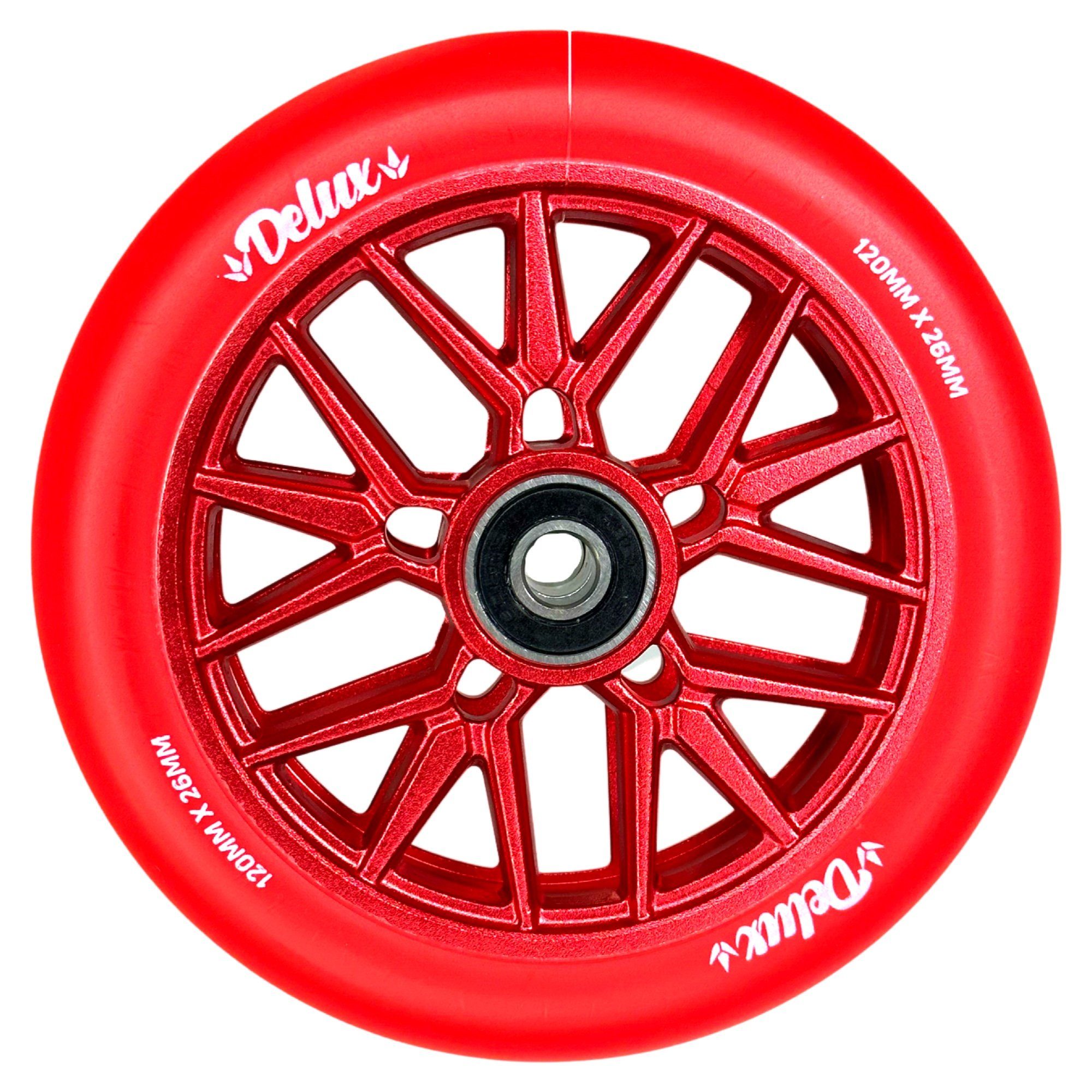 Blunt Stuntscooter Blunt 120mm StuntScooter Wheel Hollow Deluxe Rot