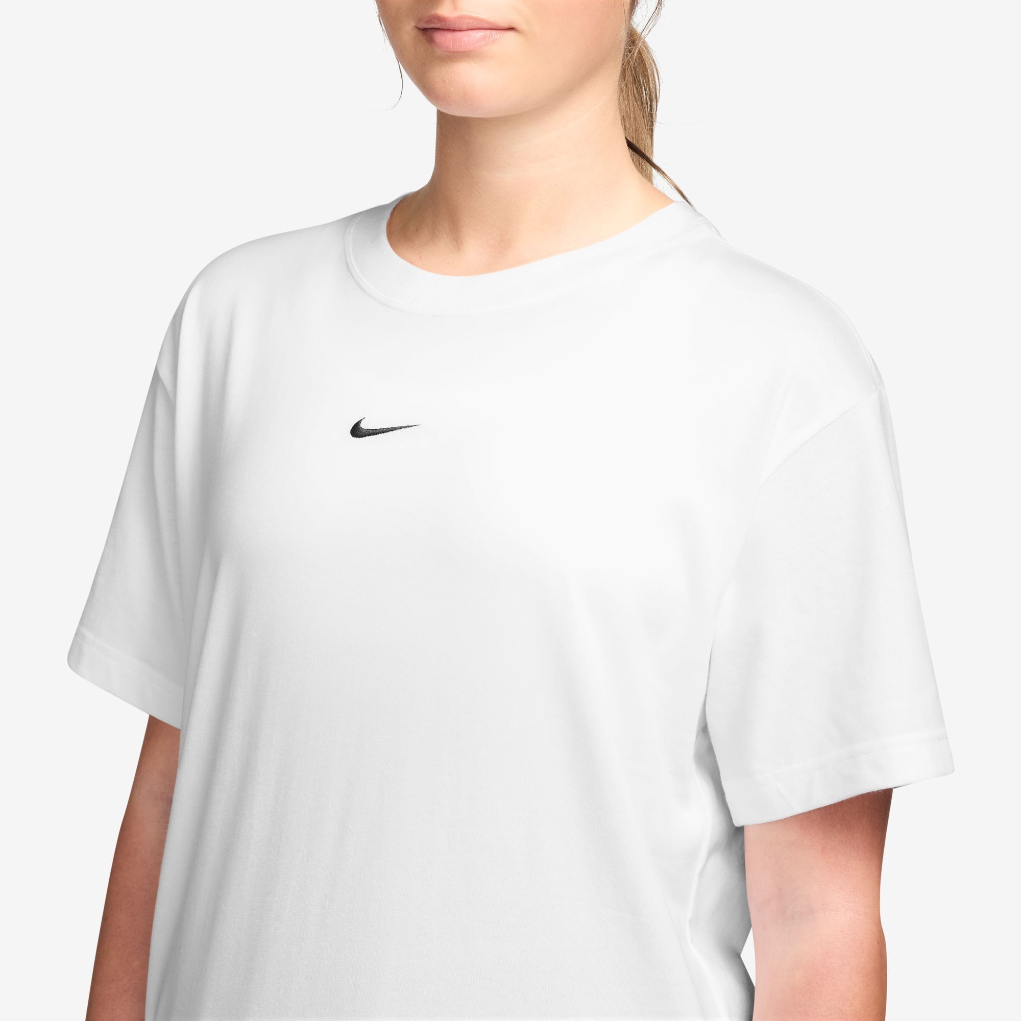 Nike Sportswear T-Shirt W NSW CLASSIC SS TEE sportliche Passform, Kurzarm, Rundhalsausschnitt