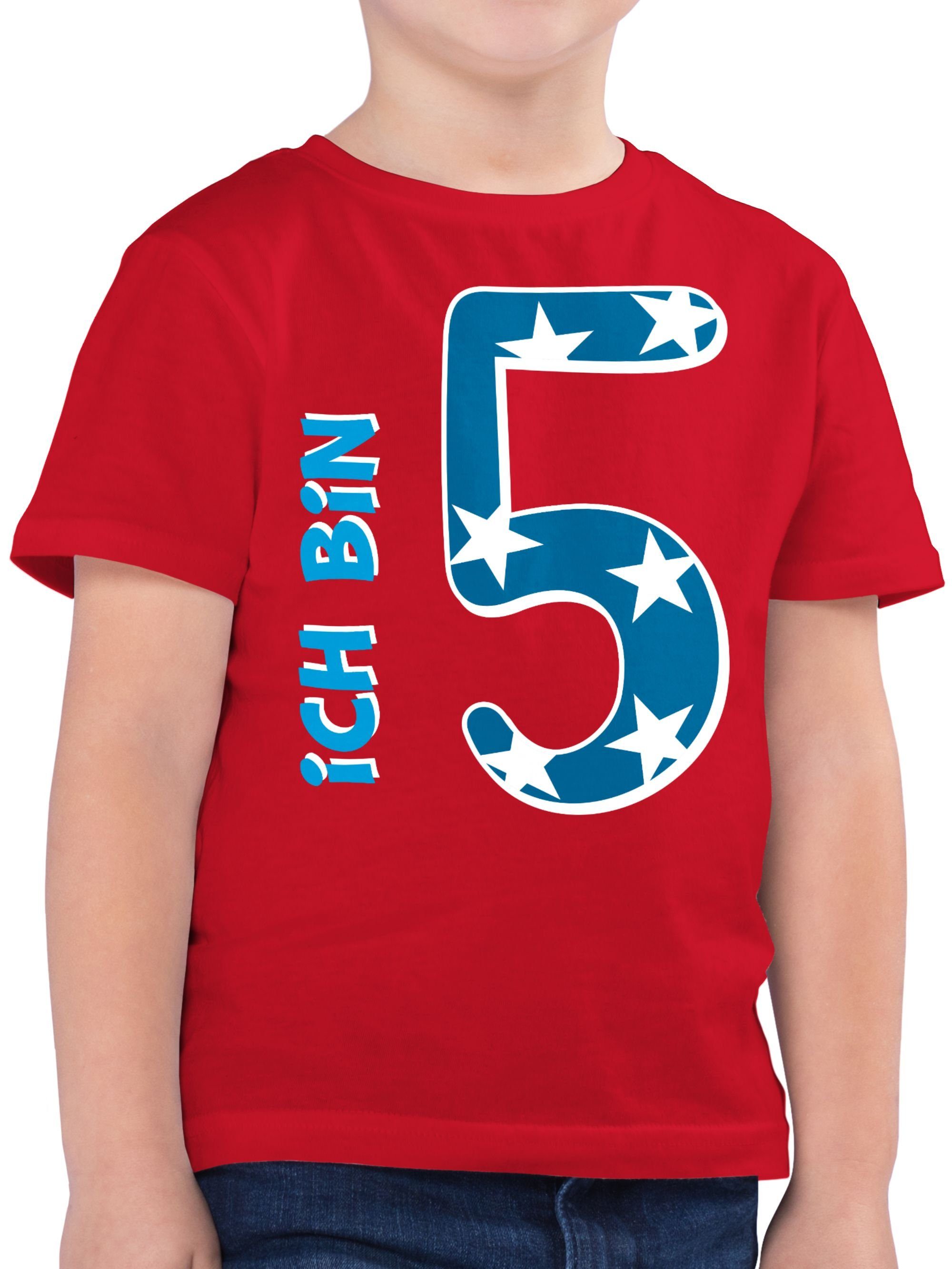 T-Shirt Ich bin fünf