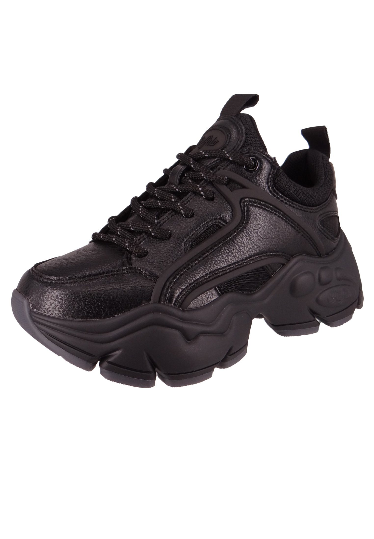 Buffalo 1636005 Binary C Low Top Vegan Black Sneaker günstig online kaufen