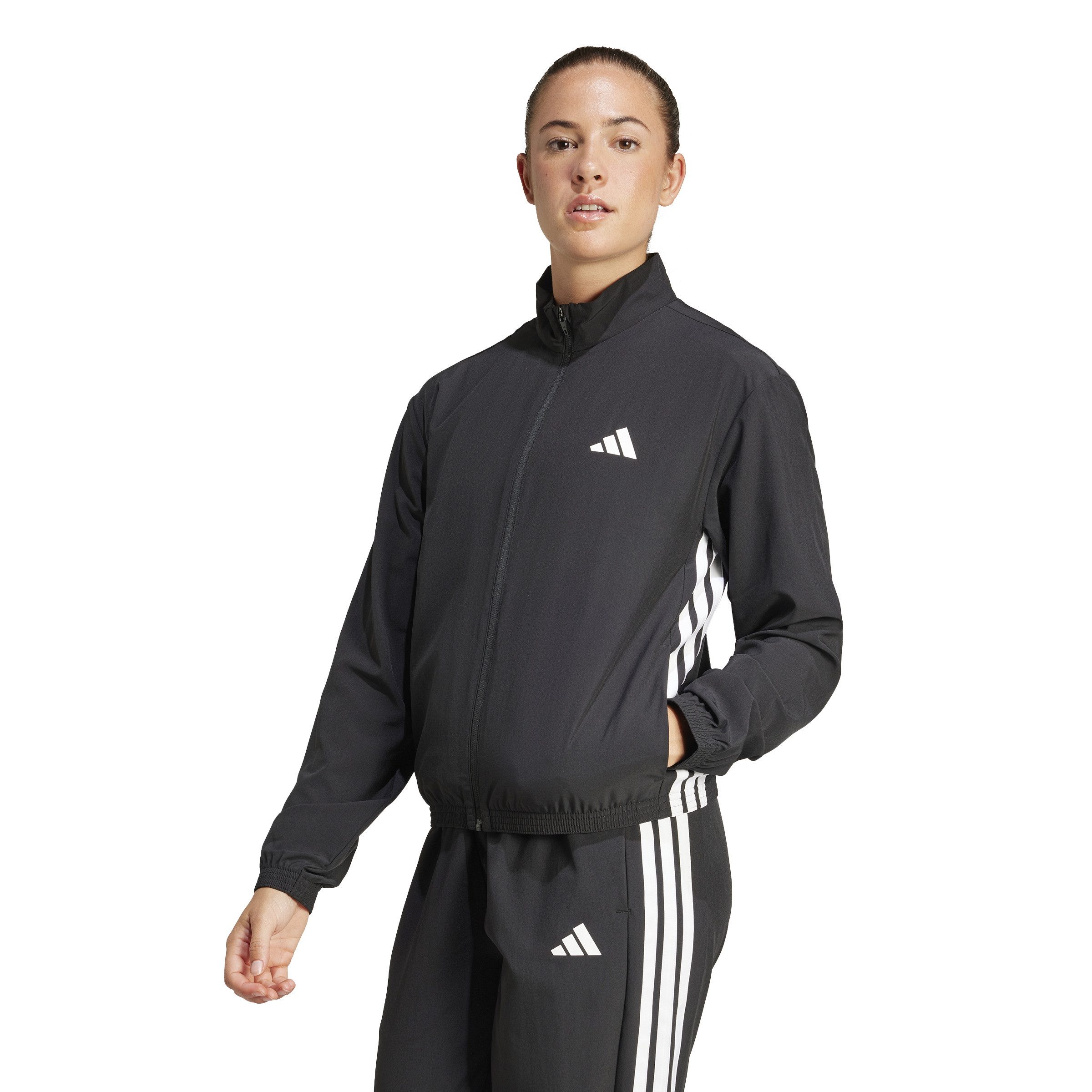 adidas Performance Funktionsjacke TE 3S WOVEN JKT BLACK/WHITE günstig online kaufen