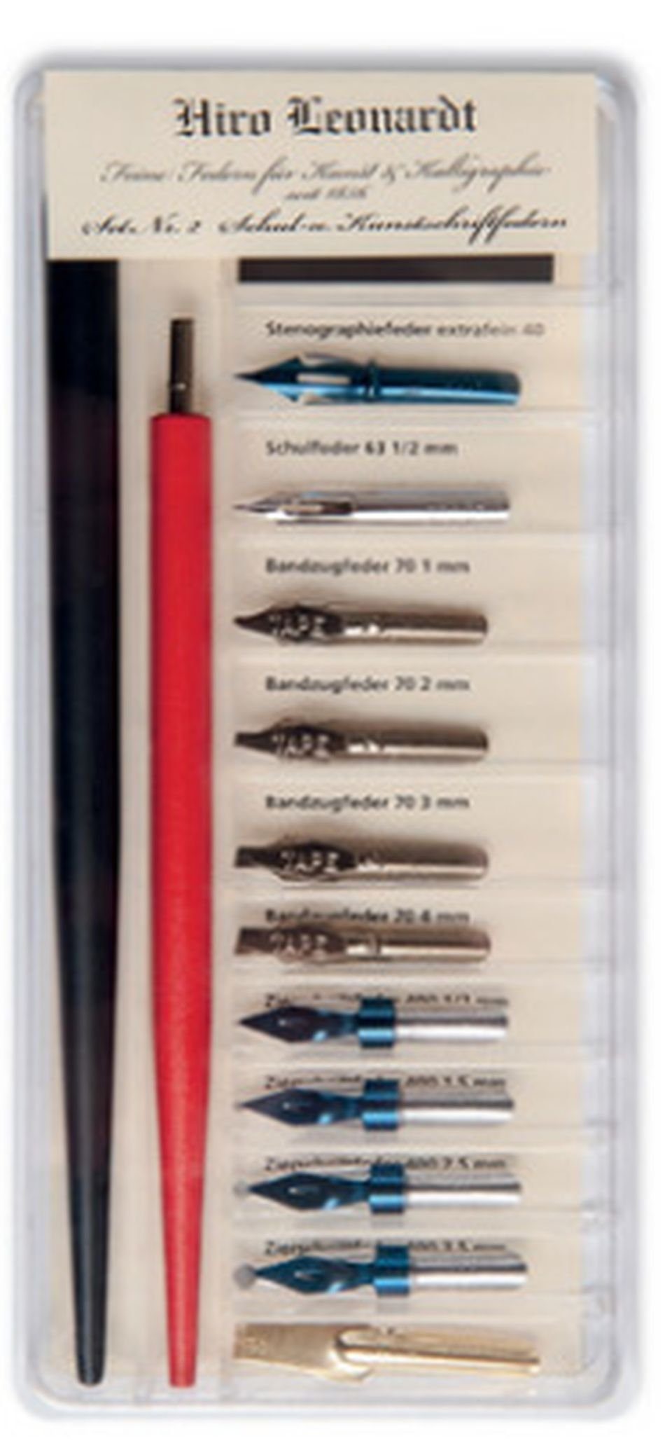 Honsell Kreativset Hiro Leonhardt Zeichenfeder Set