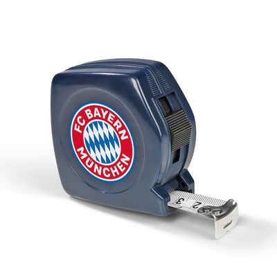 FC Bayern München Maßband inkl. Logo 5m - blau