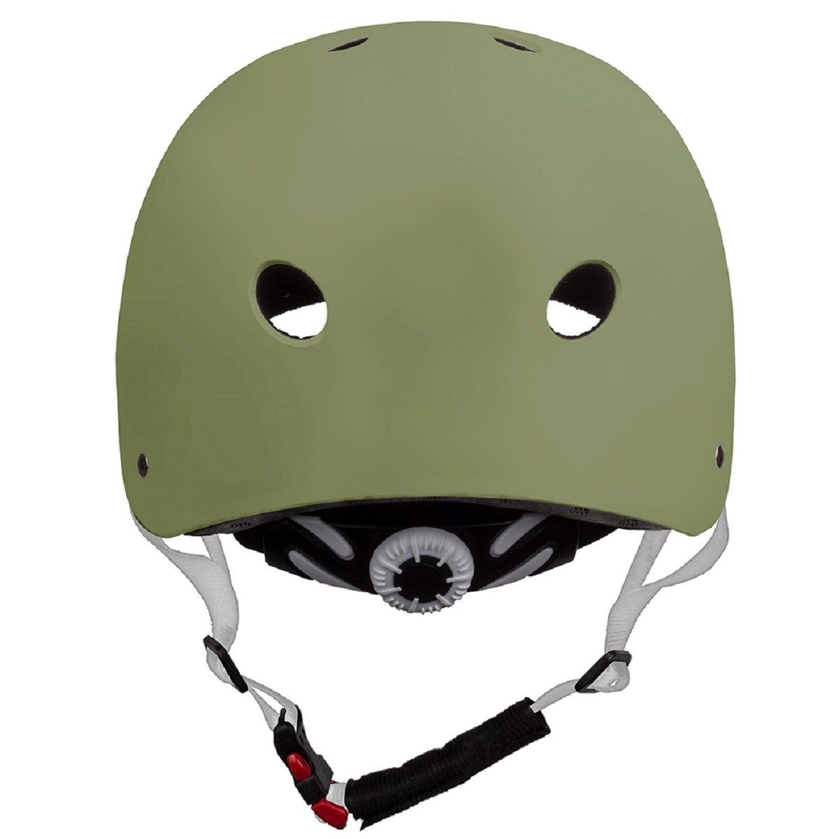 7-BRAND Kinderfahrradhelm Fahrradhelm Sporthelm Olivgrün Sicher für Fahrrad & Skaten 52-56 cm (1-tlg), sehr leicht
