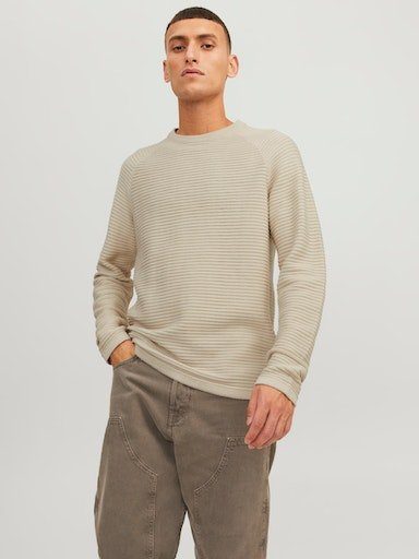 Jack & Jones Rundhalspullover JJEMATT KNIT günstig online kaufen