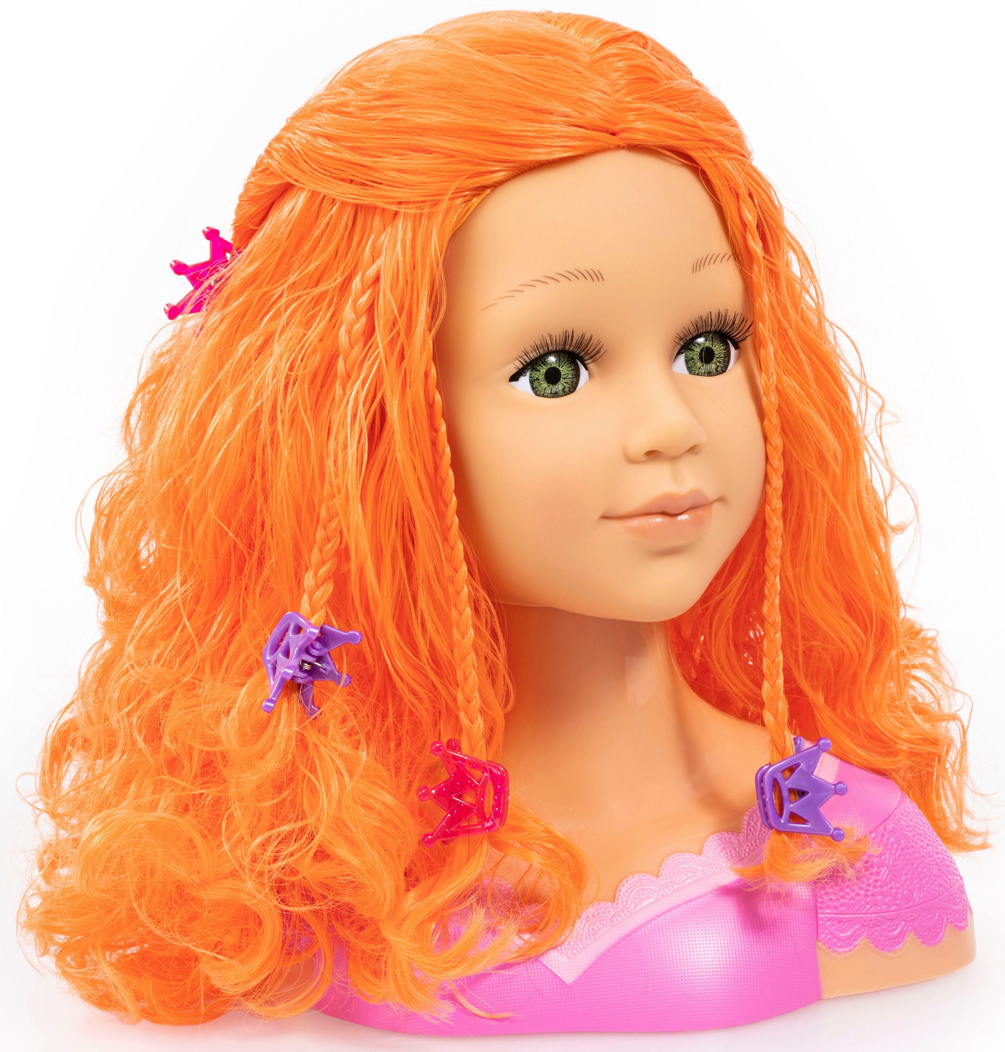 Bayer Frisier- & Schminkkopf Charlene Super Model, orange