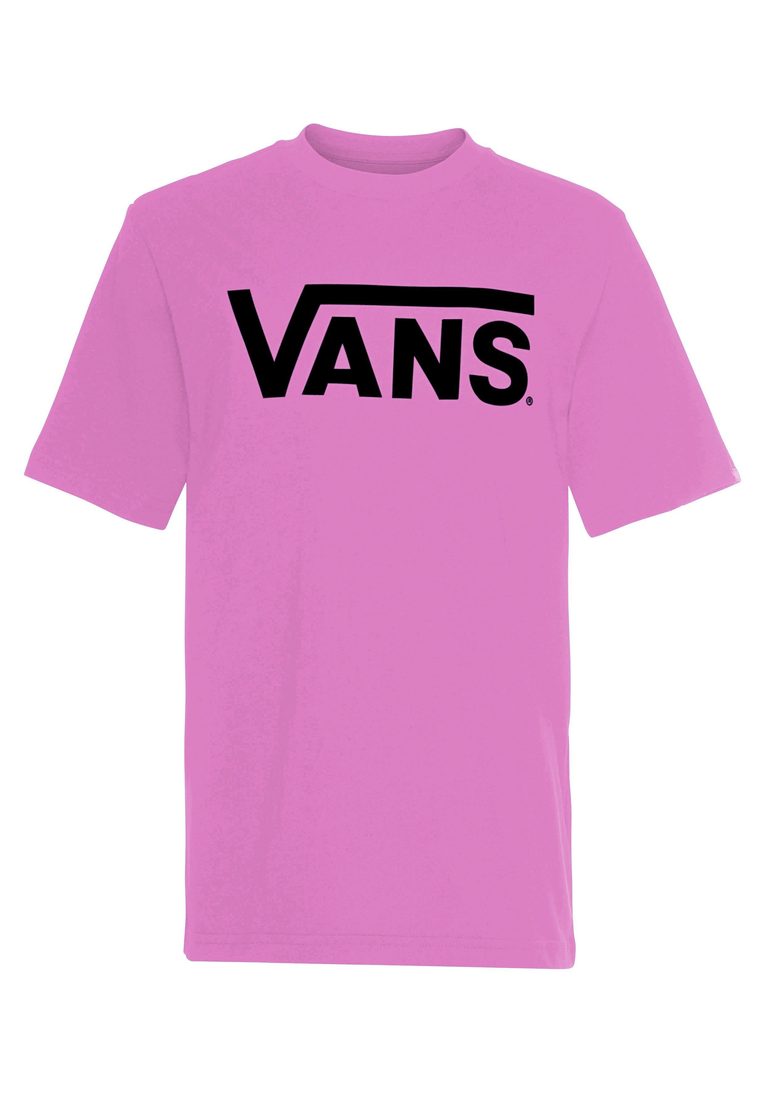 FLYING cyclamen V Vans GIRLS GR CREW T-Shirt