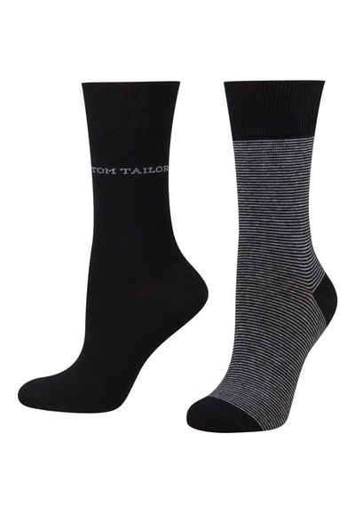 TOM TAILOR Sportsocken 9521610042 Tom Tailor women socks 2er basic stripe