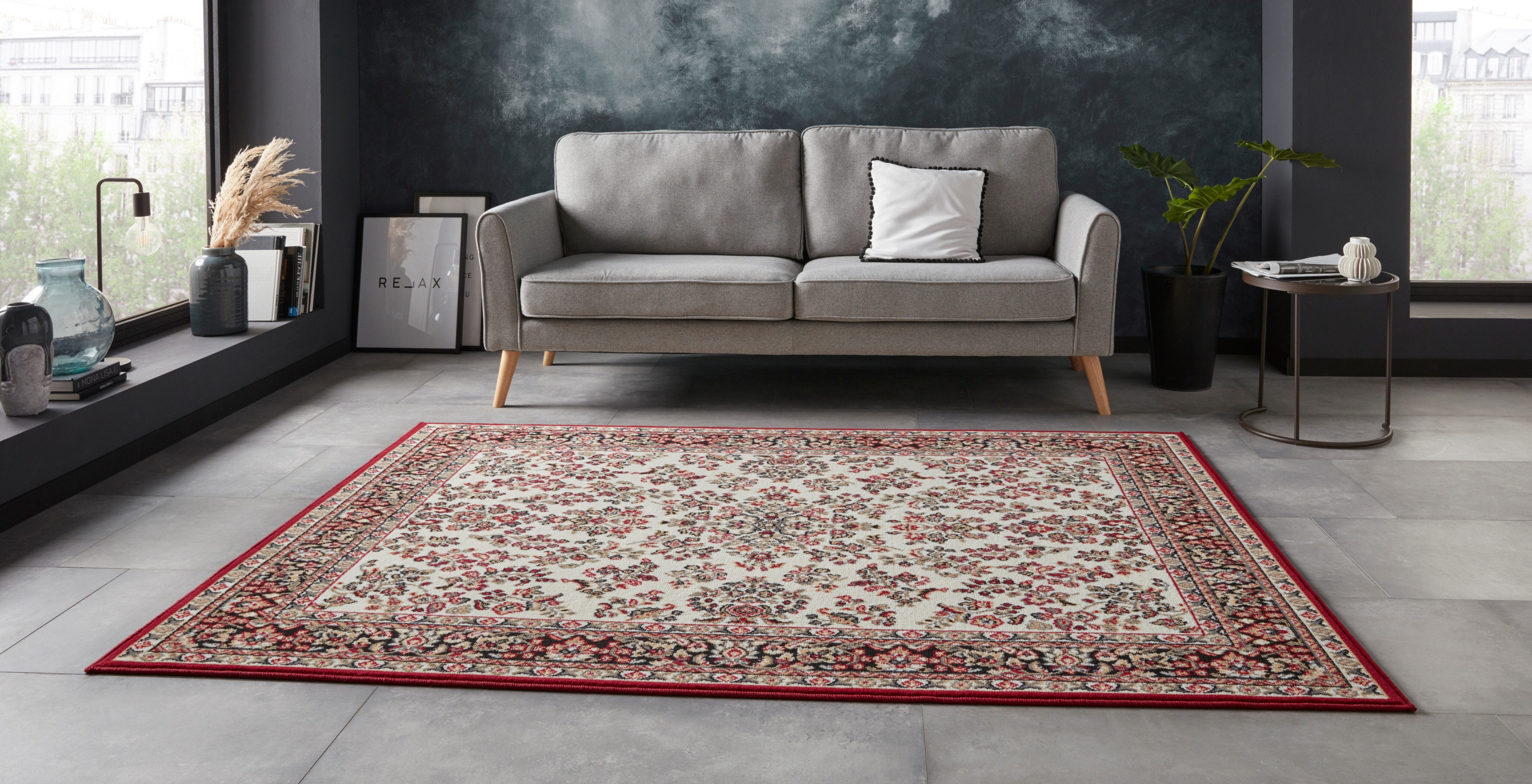 my home Teppich Halton, rechteckig, Höhe: günstig online kaufen