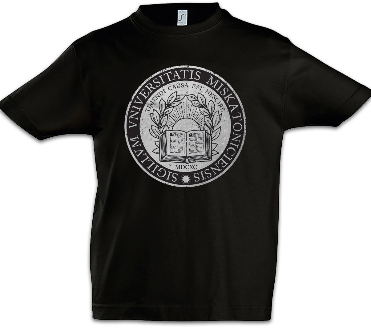 Urban Backwoods Print-Shirt Miskatonic Logo III Kinder T-Shirt Lovecraft HP Sign Cthulhu Innsmouth (1-tlg) Horror Dunwich Azathoth Arkham