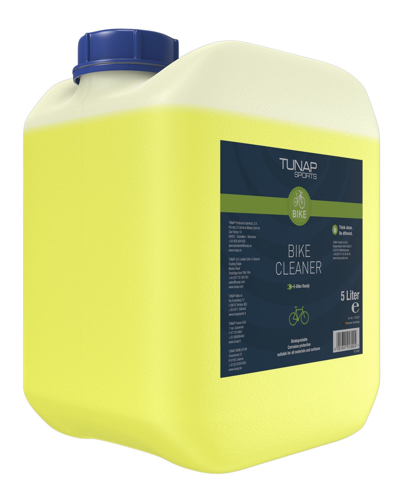 Tunap Sports TUNAP SPORTS Fahrrad-Reiniger 5 Liter Kanister Zweiradreiniger