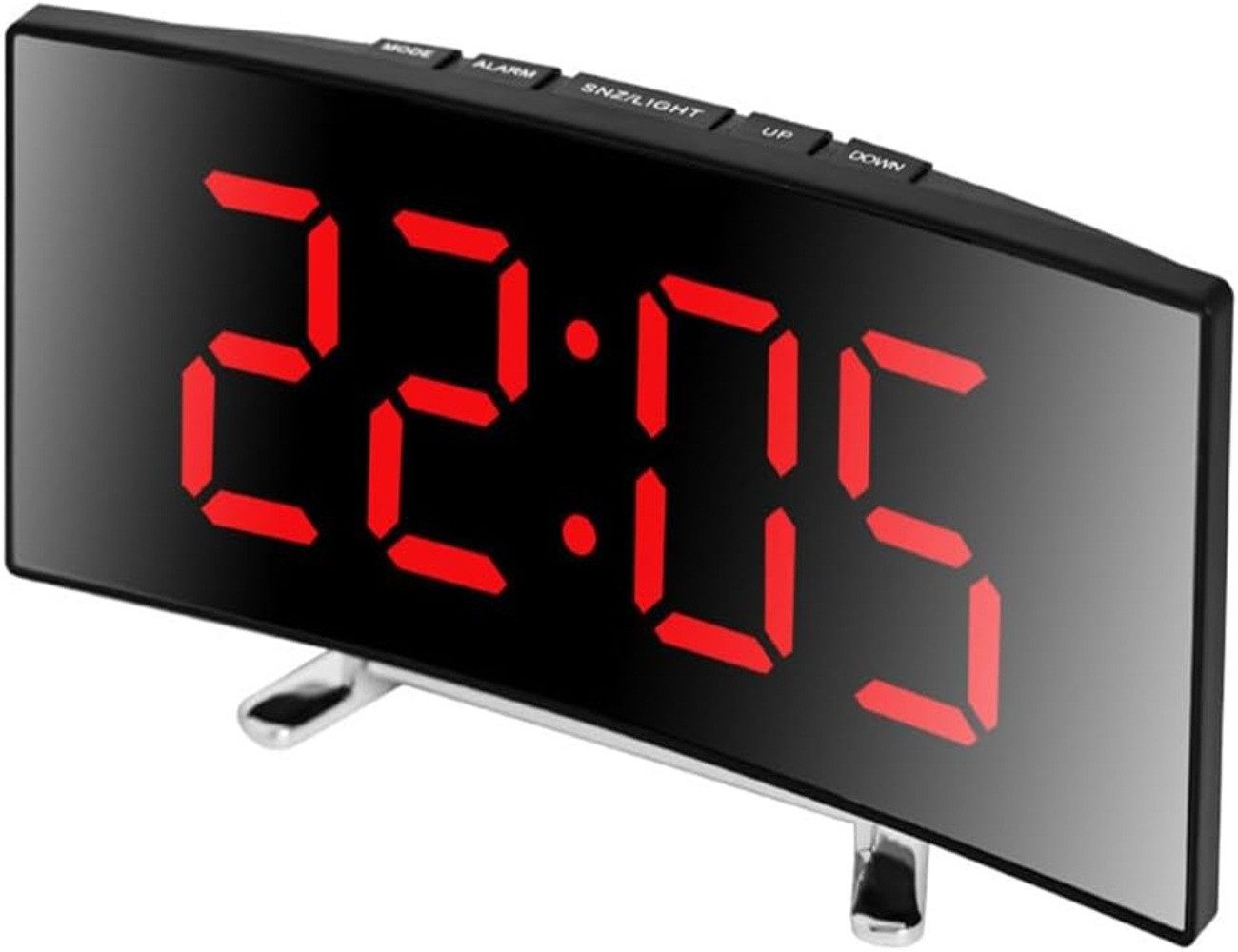 Wecker LED Wecker Digitaler Alarmwecker Temperatur Uhr Schlummerfunktion